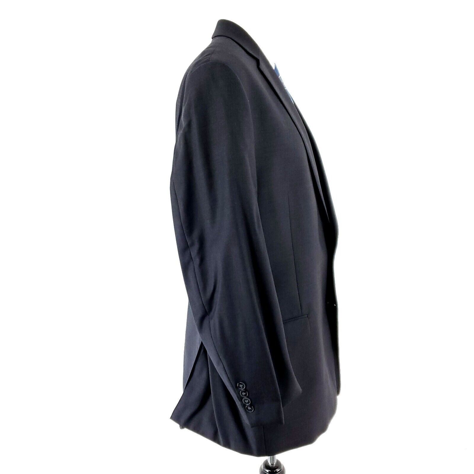 Calvin Klein Calvin Klein Wool 2 Button Blazer 42L Or Slim Fit 44L Gray Size 42L - 6 Thumbnail