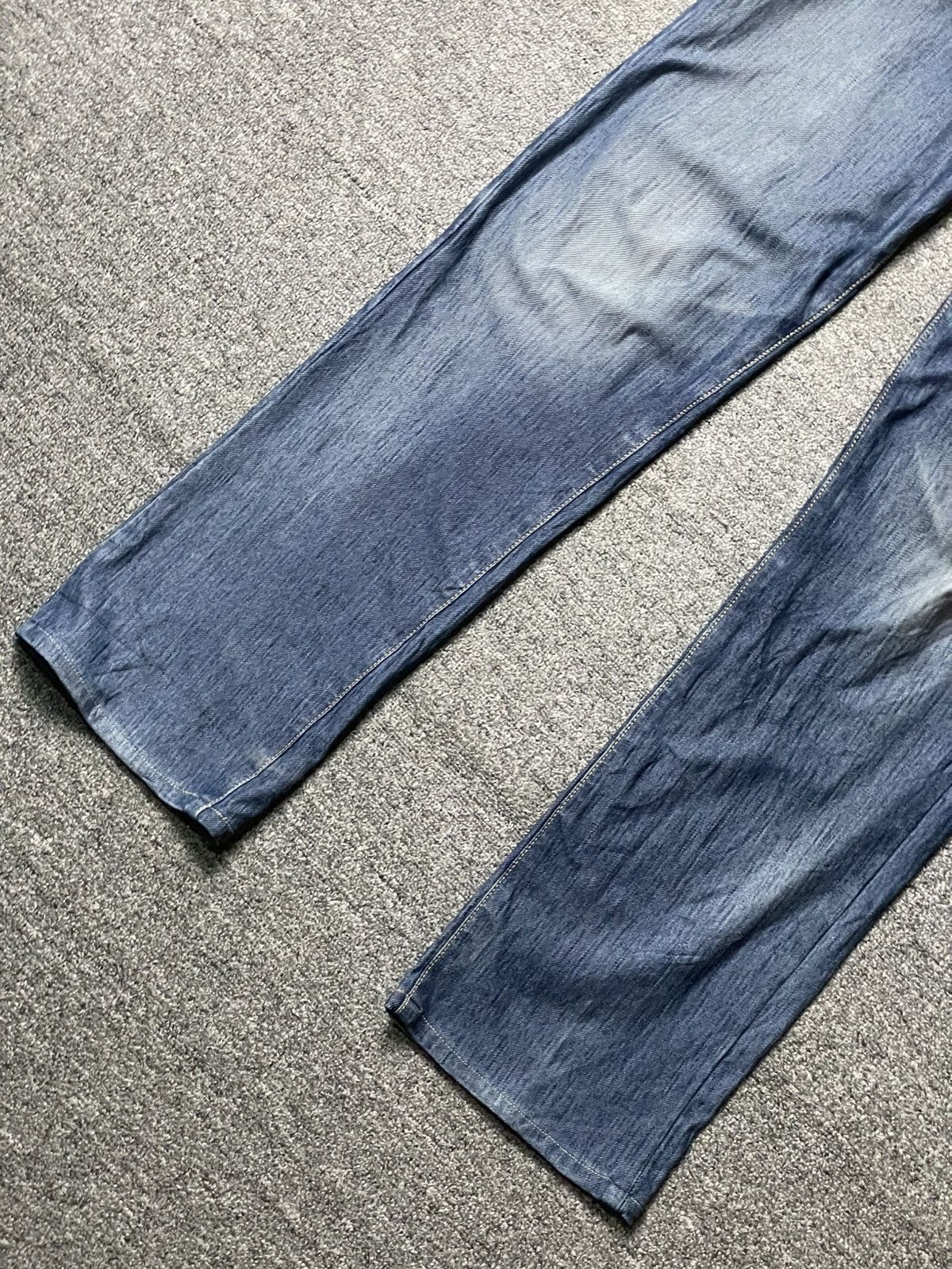 Edwin × Vintage Vintage EDWIN 403 Straight Cut Jeans (92) Size US 31 - 2 Thumbnail