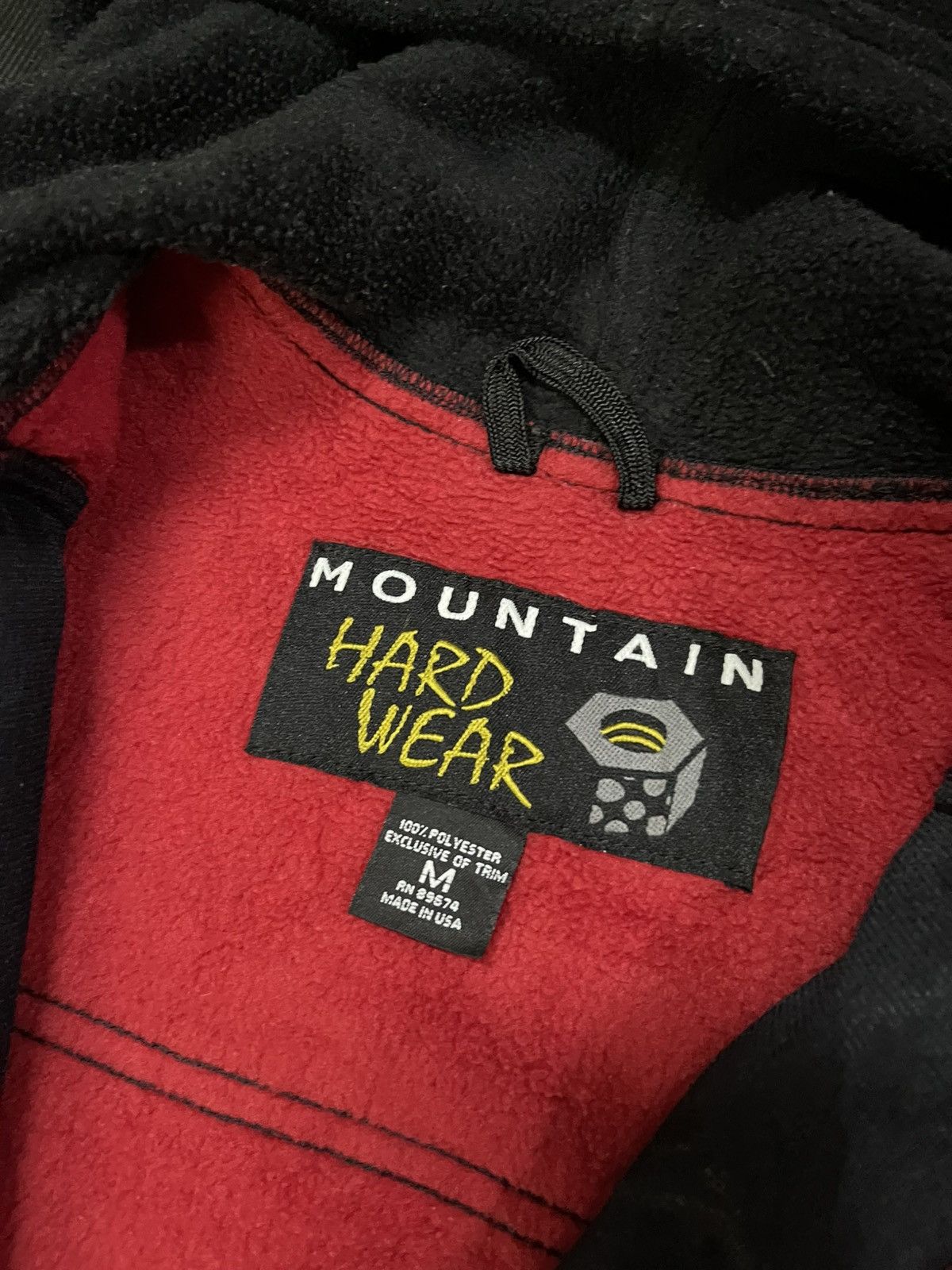 Polartec Mountain Hardwear USA fleece gorpcore pullover jacket Size US M / EU 48-50 / 2 - 6 Thumbnail