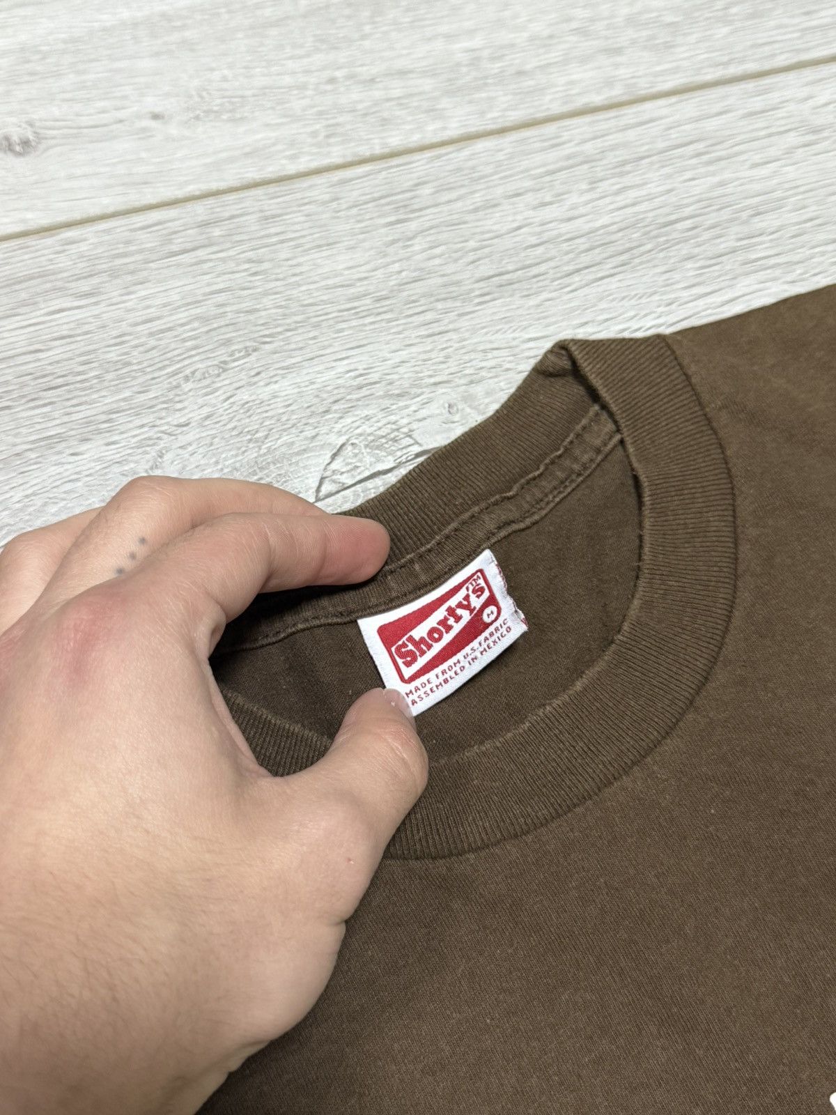 Shorty's Skateboards Shortys big print tee shirt Leaked print Size US M / EU 48-50 / 2 - 3 Thumbnail