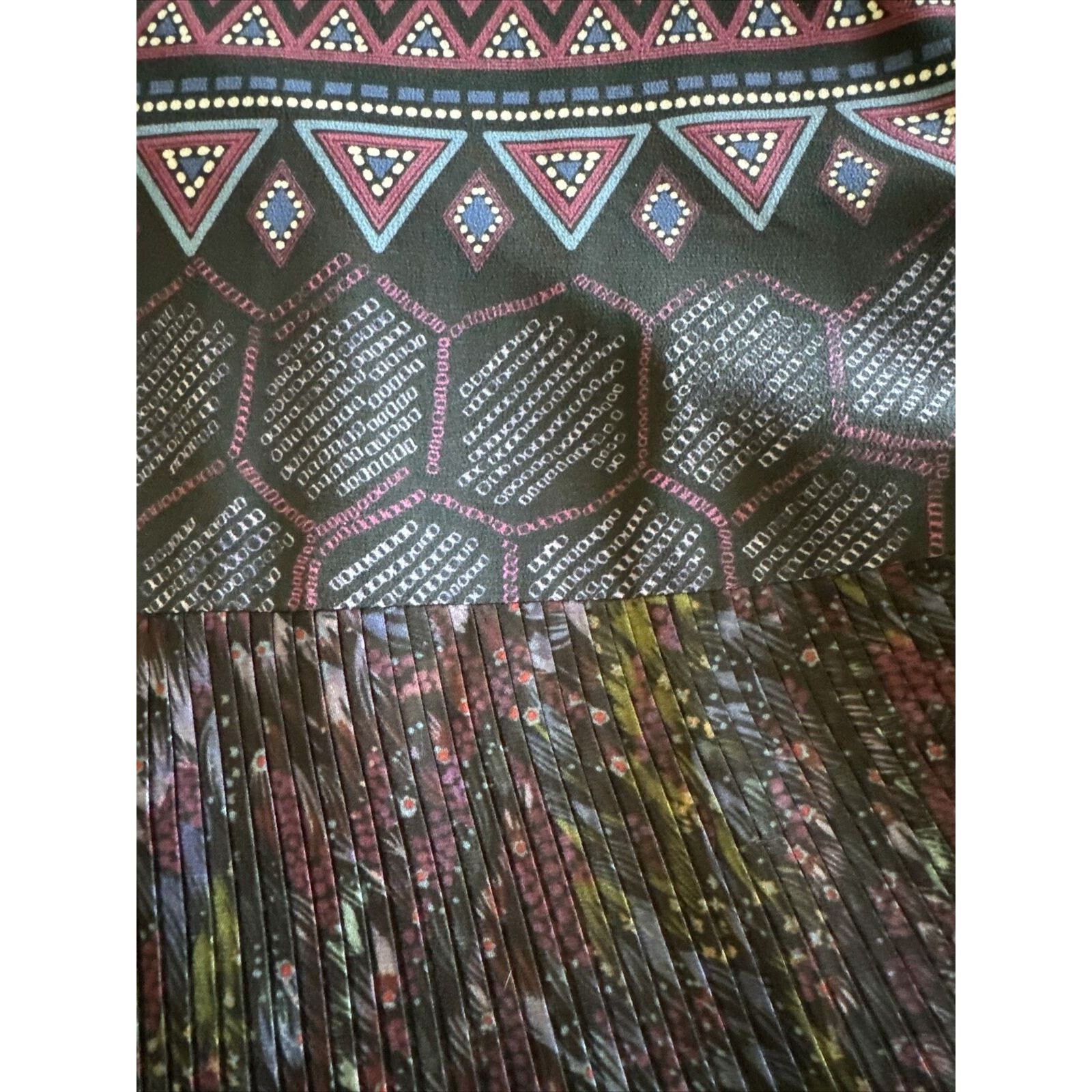 Other Saloni Multicolor 100% Silk Dress Size 4 Size S / US 4 / IT 40 - 13 Thumbnail