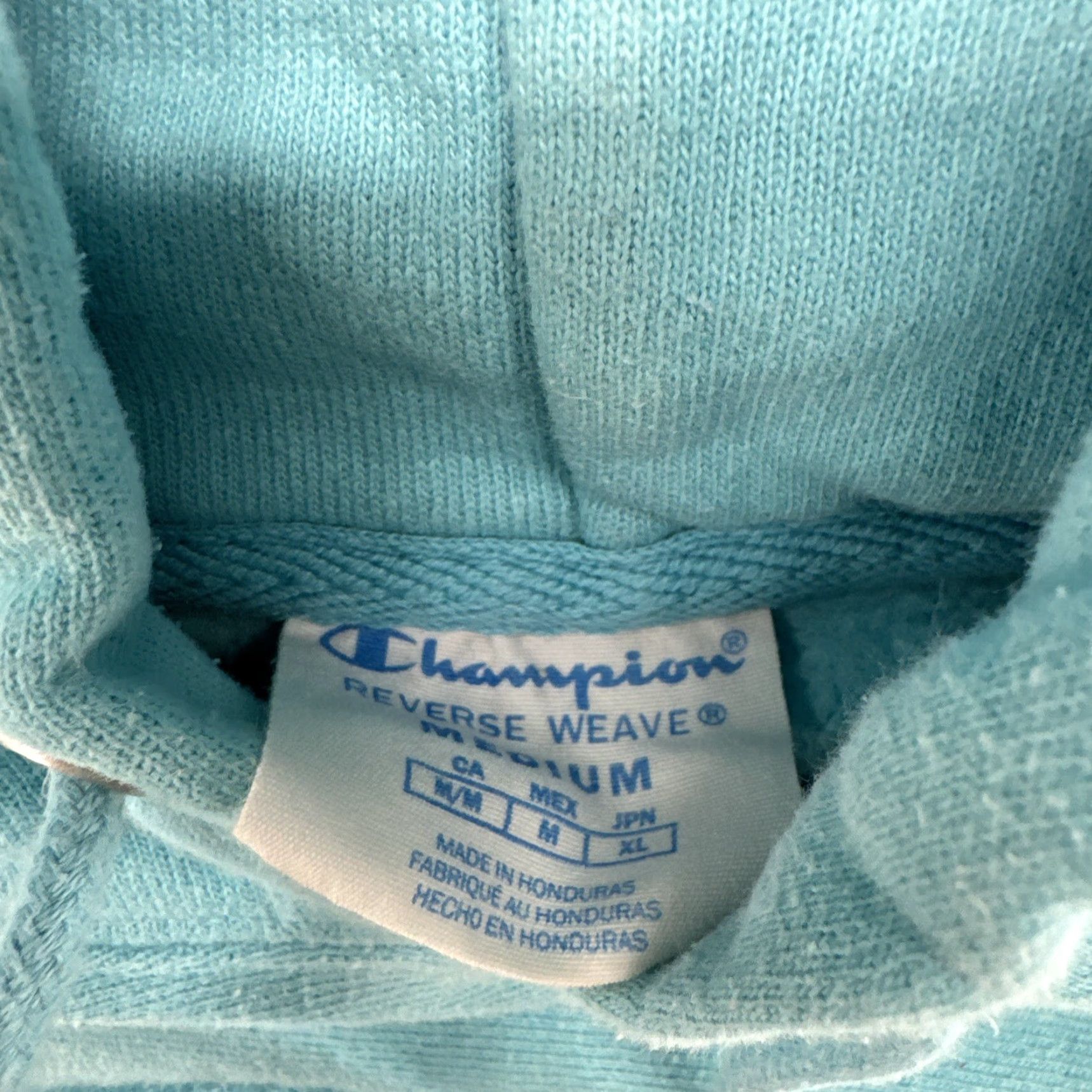 Champion VINTAGE Champion Hoodie Size M Spellout Reverse Weave Pullover Sweatshirt READ M Size US M / EU 48-50 / 2 - 5 Thumbnail