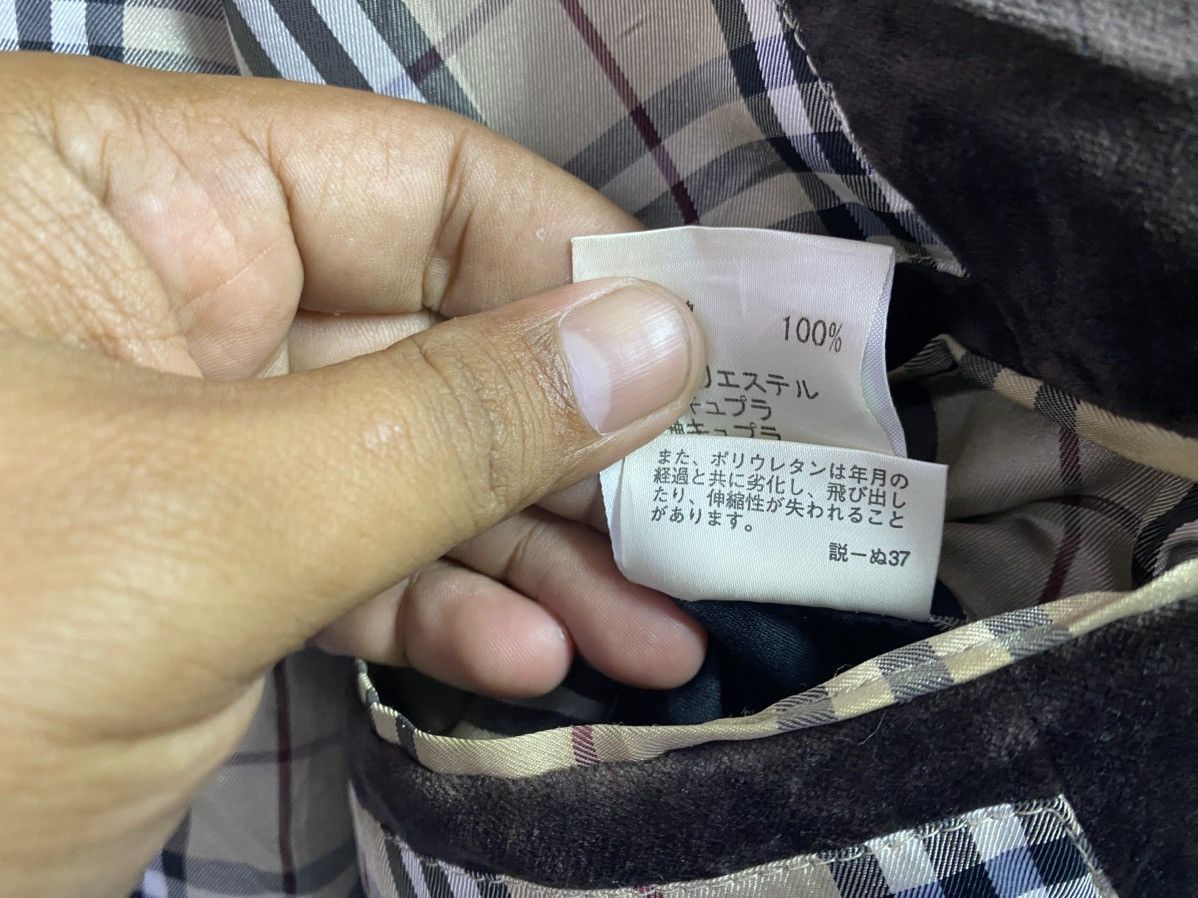 Burberry Burberry Coat velvet brown colour Size 40R - 11 Thumbnail