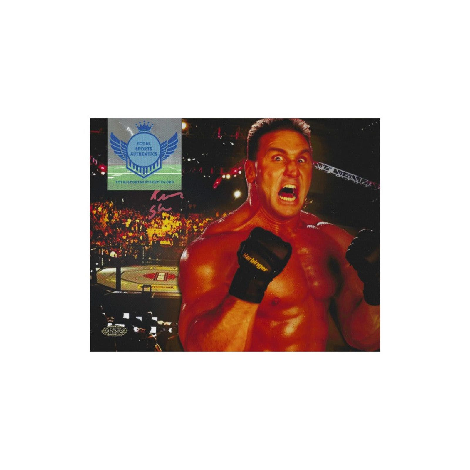 Other KEN SHAMROCK AUTOGRAPHED SIGNED 8X10 PHOTO COA W/Frame Size ONE SIZE - 3 Thumbnail