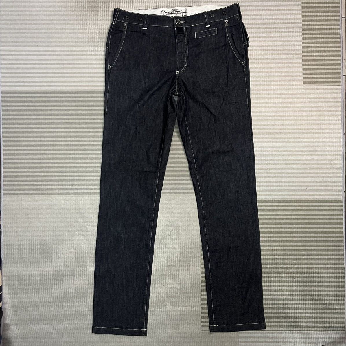 Napapijri Napapijri Slim Fit Denim Blue Jeans Made in Romania 34x44.5 Size US 34 / EU 50 - 1 Thumbnail