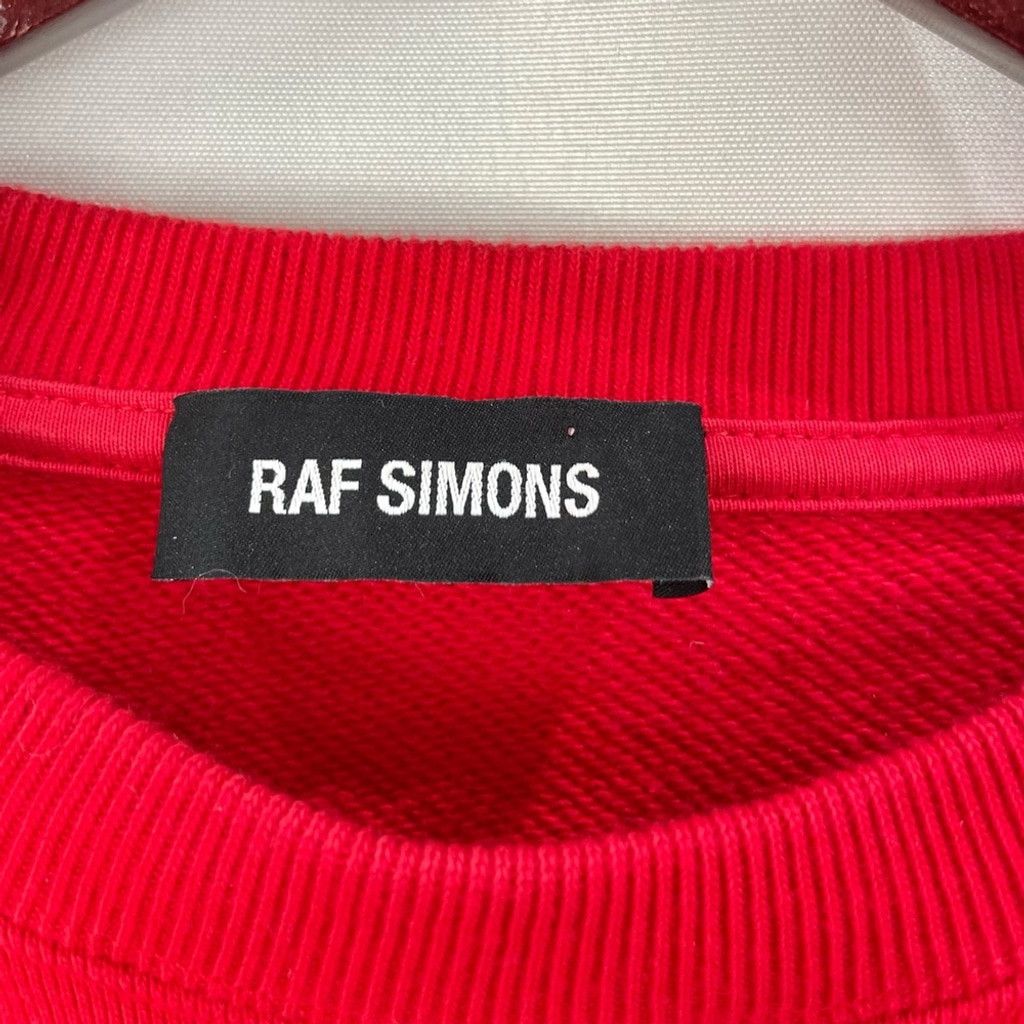 Raf Simons Raf Simons Red Graphic Transform Crew Neck Sweat Shirt - S Size US S / EU 44-46 / 1 - 10 Thumbnail