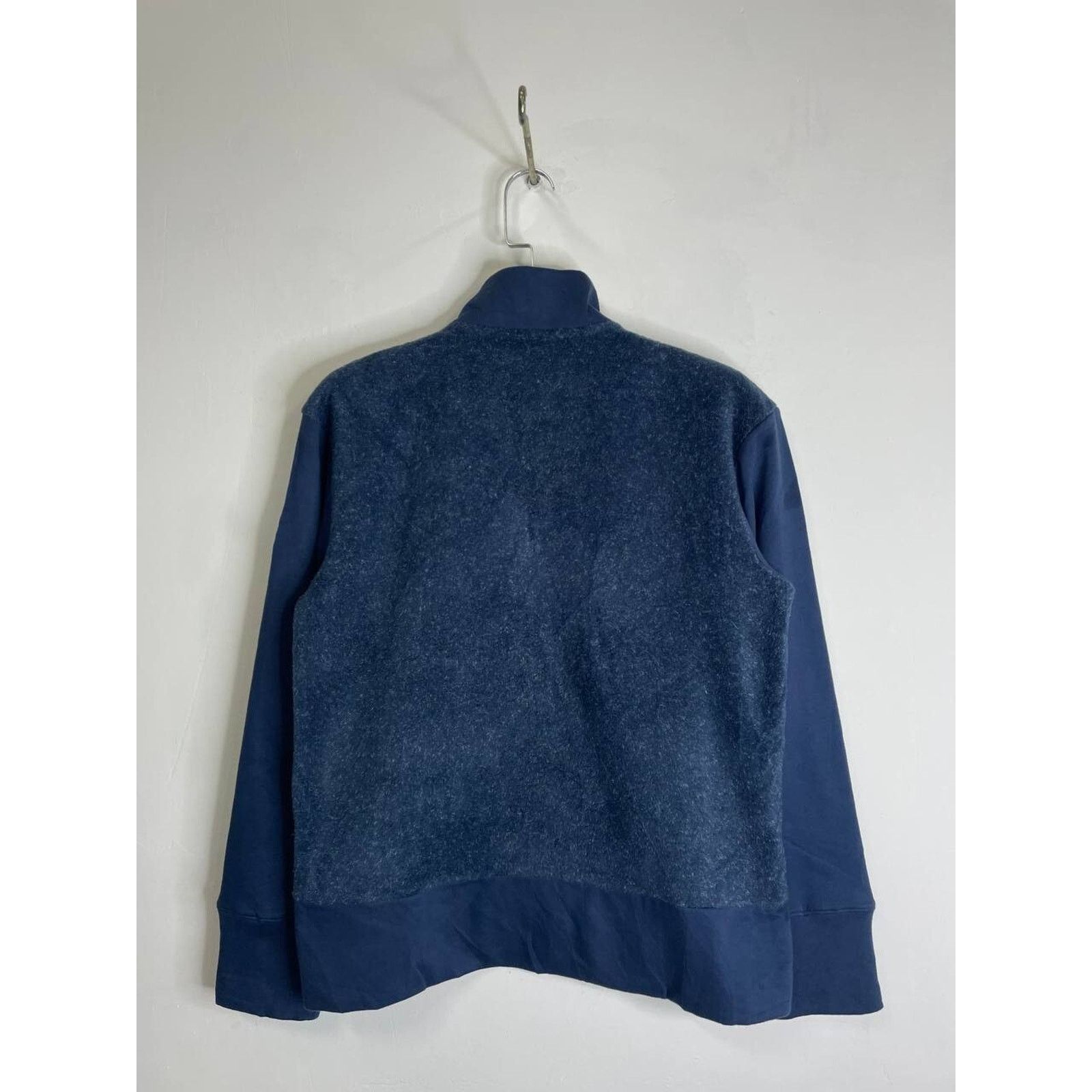 Adidas Vintage Adidas Blue Full Zip Sherpa Panel Jacket Size M Size US M / EU 48-50 / 2 - 7 Thumbnail