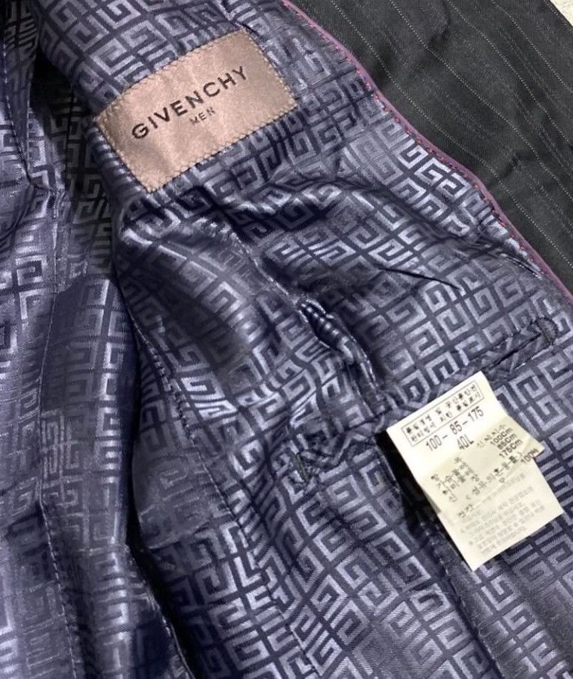 Givenchy Vtg Givenchy men stripe blazer Size 50L - 4 Thumbnail