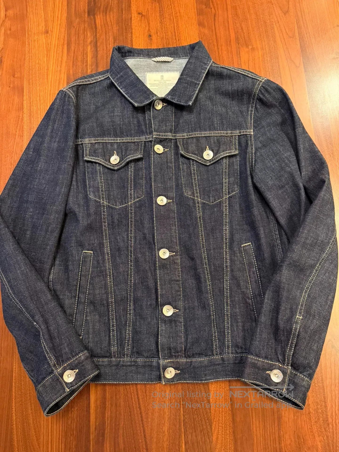 Brunello Cucinelli Brunello Cucinelli Denim Jacket. Size US M / EU 48-50 / 2 - 1 Thumbnail