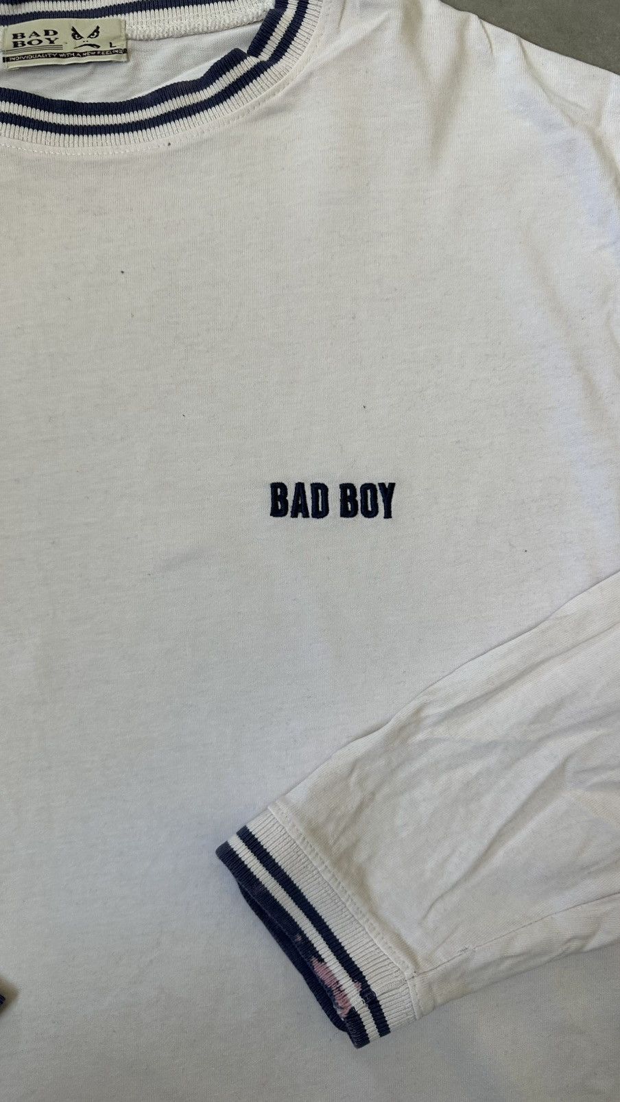 Vintage VINTAGE BAD BOY LONG SLEEVE TEE Size US M / EU 48-50 / 2 - 2 Thumbnail