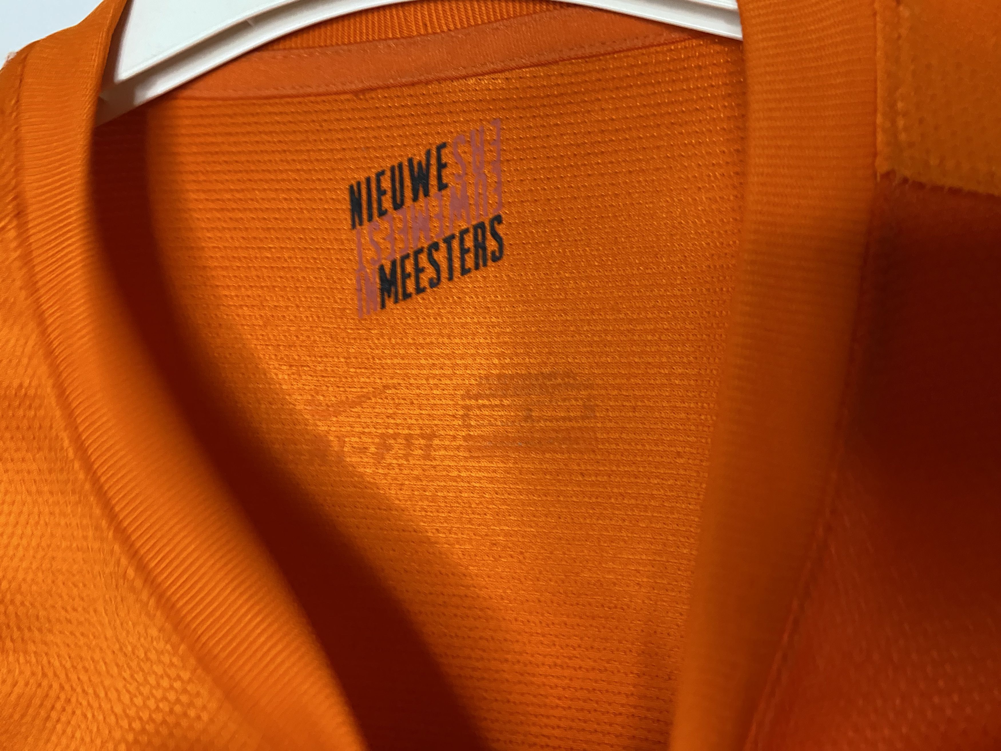 Nike NETHERLANDS TEAM 2012 2014 HOME FOOTBALL SHIRT SOCCER JERSEY Size US L / EU 52-54 / 3 - 5 Thumbnail