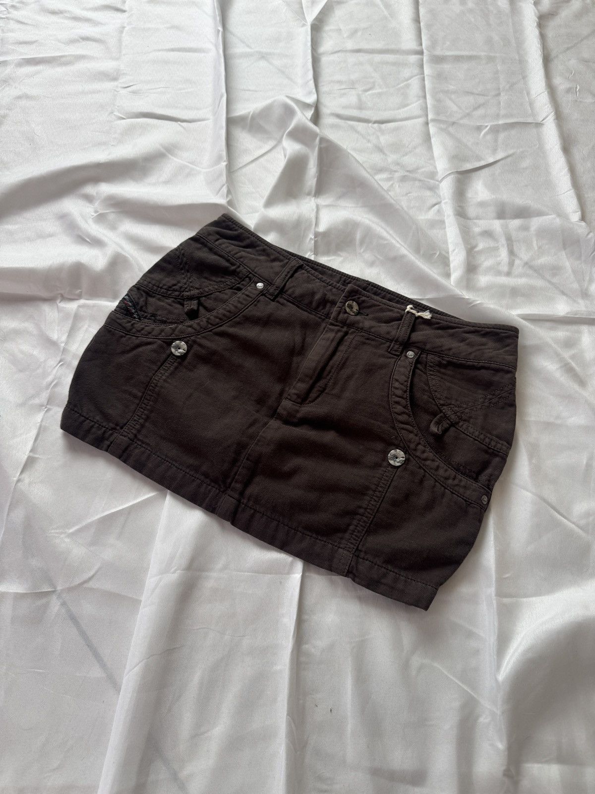 Diesel Diesel Vintage Y2K Mini Skirt Size 27" / US 4 / IT 40 - 5 Thumbnail