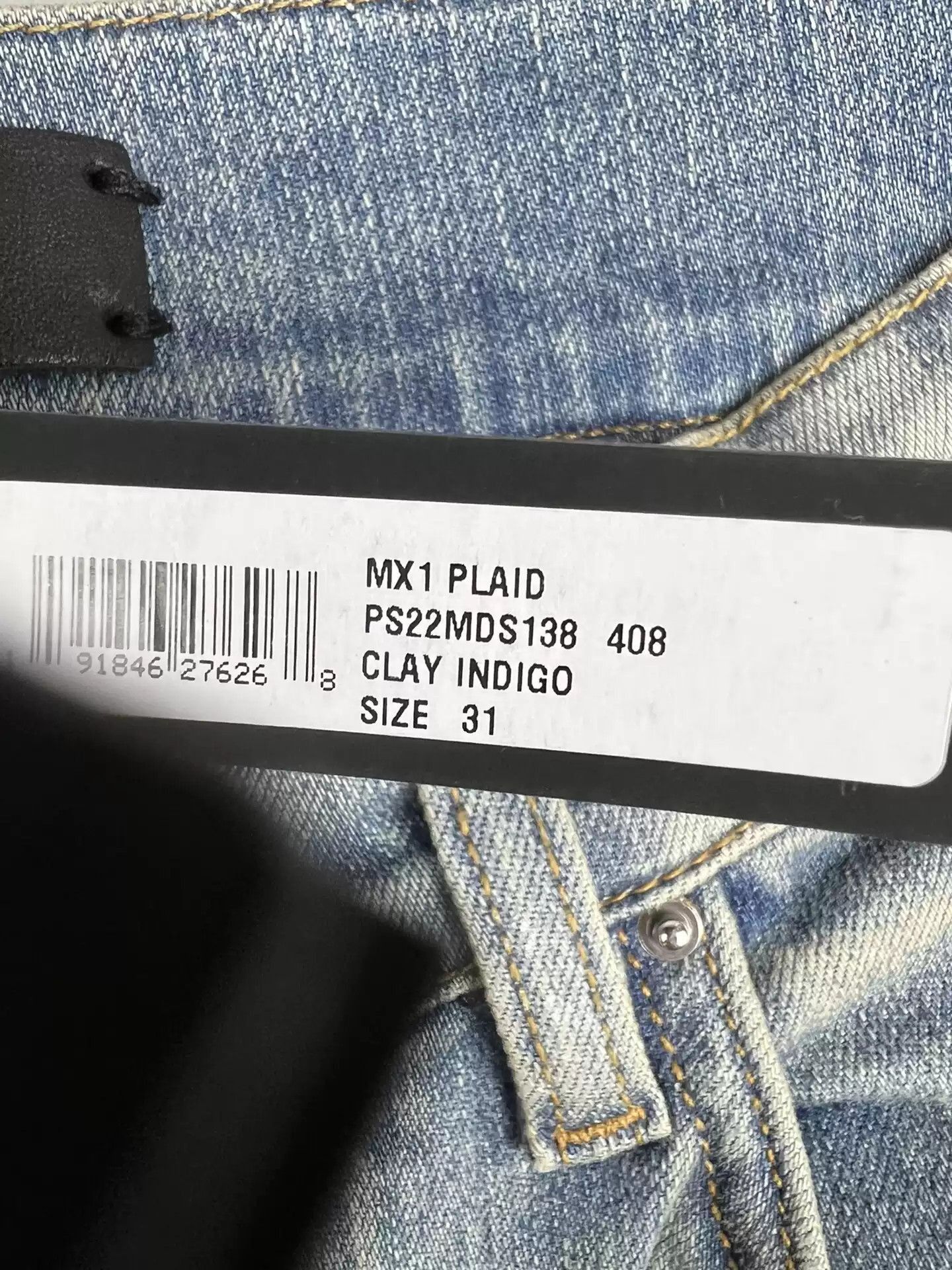 Amiri AMIRI Checked Destroyed Mx1 Jeans-2506 Size US 32 / EU 48 - 5 Thumbnail