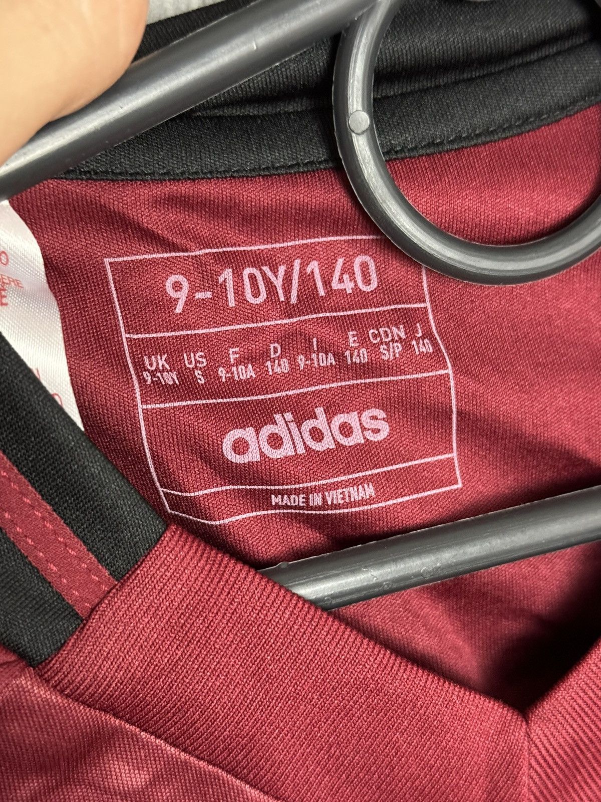Adidas KIDS New Belgium 2024 Home Debast Football Jersey T-Shirt Size US XS / EU 42 / 0 - 6 Thumbnail