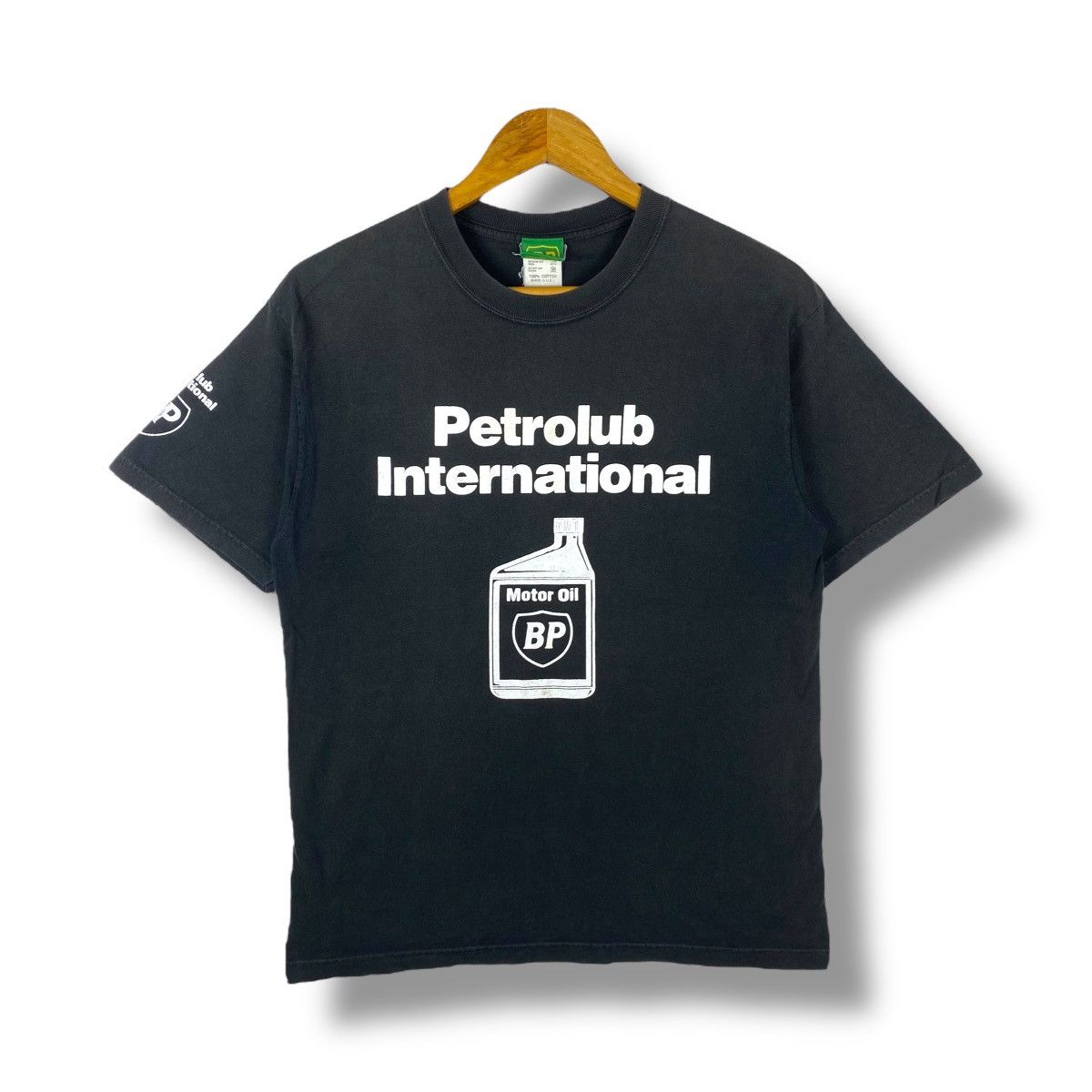 Vintage Vintage 00's PETROLUB INTERNATIONAL BP Graphic Faded Tee Size US M / EU 48-50 / 2 - 1 Thumbnail