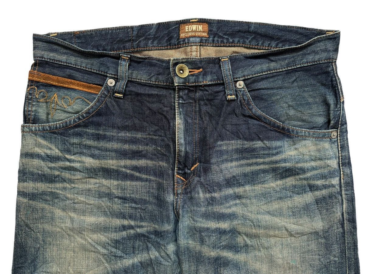 Edwin Vintage Edwin Exclusive Distressed Jeans ifsixwasnine Size US 38 / EU 54 - 2 Thumbnail