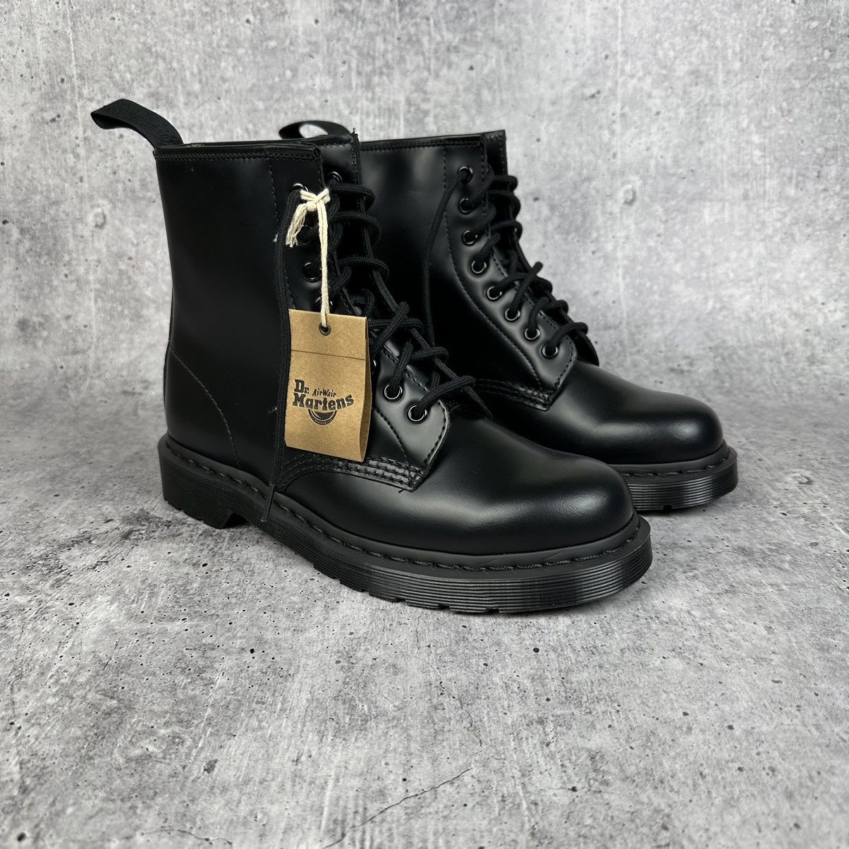 Avant Garde Dr. Martens Streetwear New Dr Martens 1460 Mono Black Leather Smooth Boots Men s Grailed