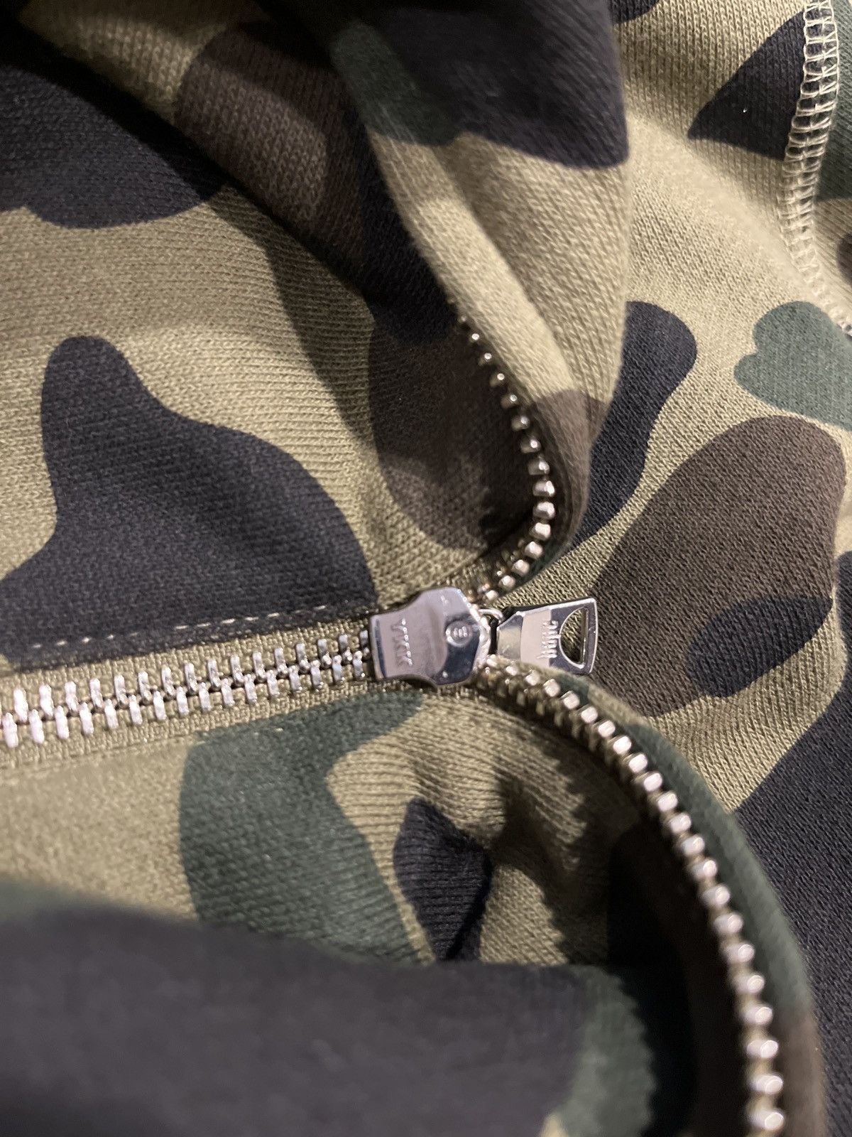 BAPE - 1st Camo Green Hoodie