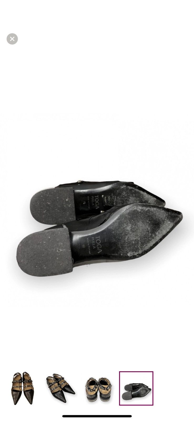 Toga Pulla Toga Pulla leather sandals Size US 9.5 / IT 39.5 - 3 Thumbnail