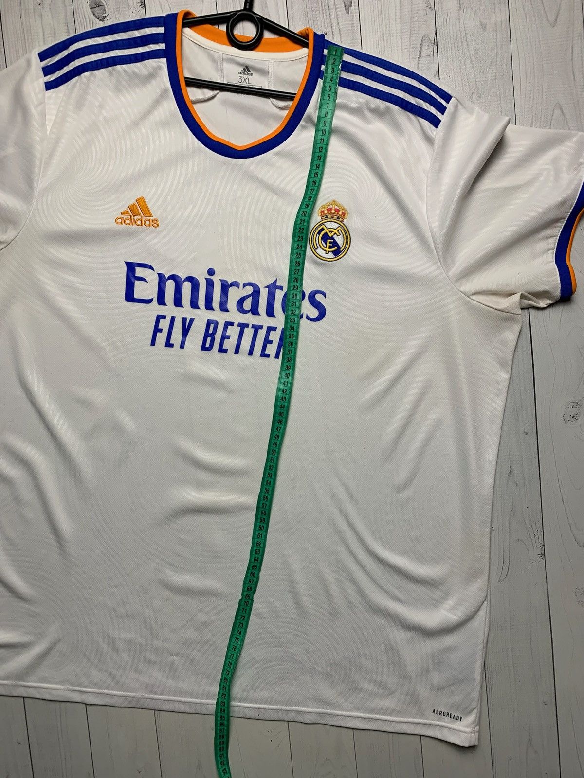 Adidas Vintage adidas Real Madrid soccer jersey size XXXL Size US XXL / EU 58 / 5 - 8 Thumbnail