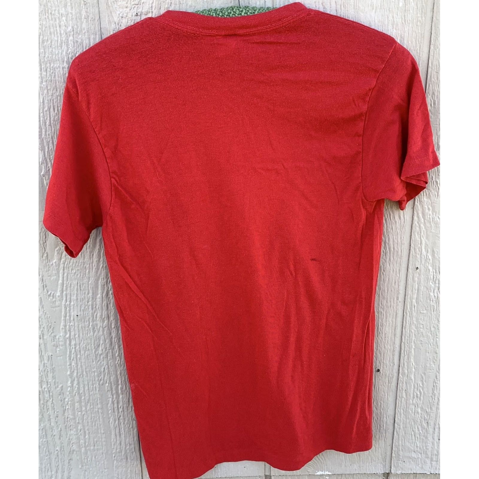 Vintage VINTAGE Ched MINER SPORT-A-RAMA T-Shirt Red 1970s 70s Single Stitch L Mens Graphic Tee USA Sportswear/Beach Size US L / EU 52-54 / 3 - 6 Thumbnail