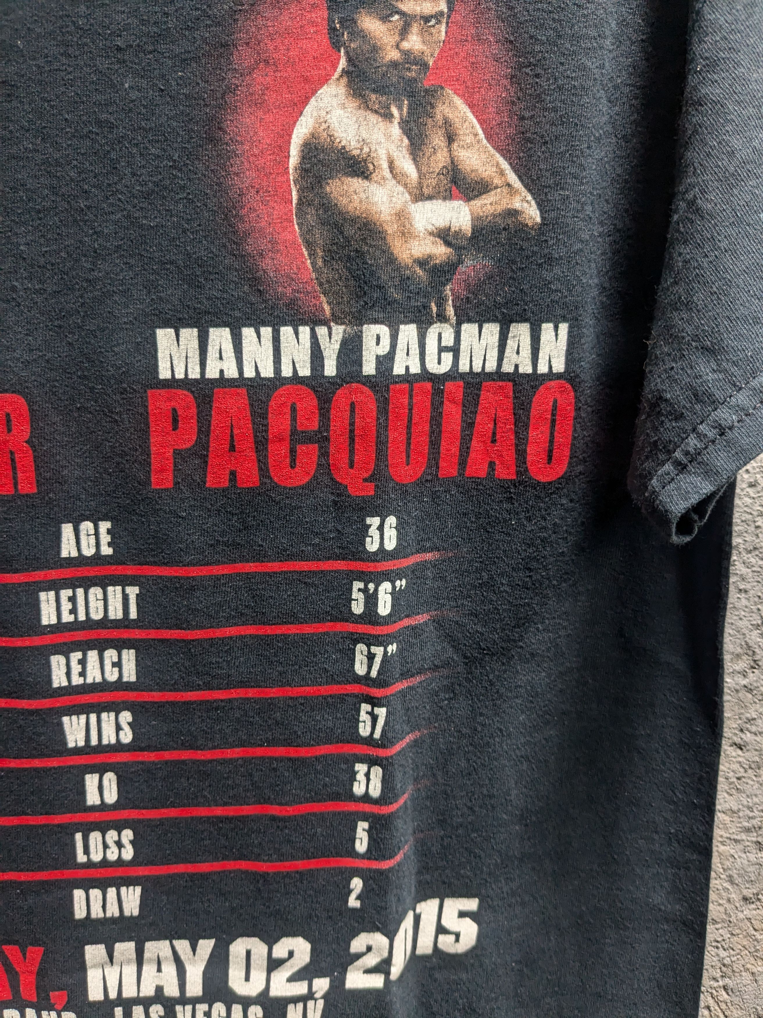 Vintage Pacquiao vs Mayweather USA tshirt size small Size US S / EU 44-46 / 1 - 8 Thumbnail
