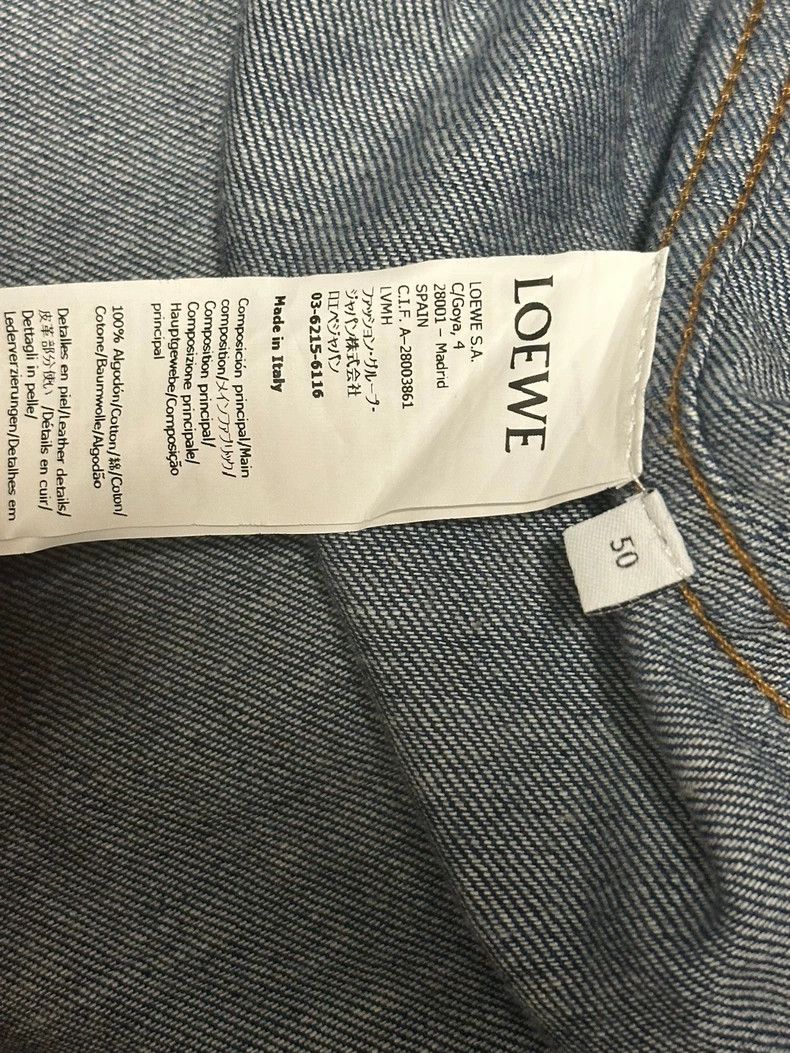 Loewe LOEWE size50 Dark blue denim jacket Size US M / EU 48-50 / 2 - 8 Thumbnail