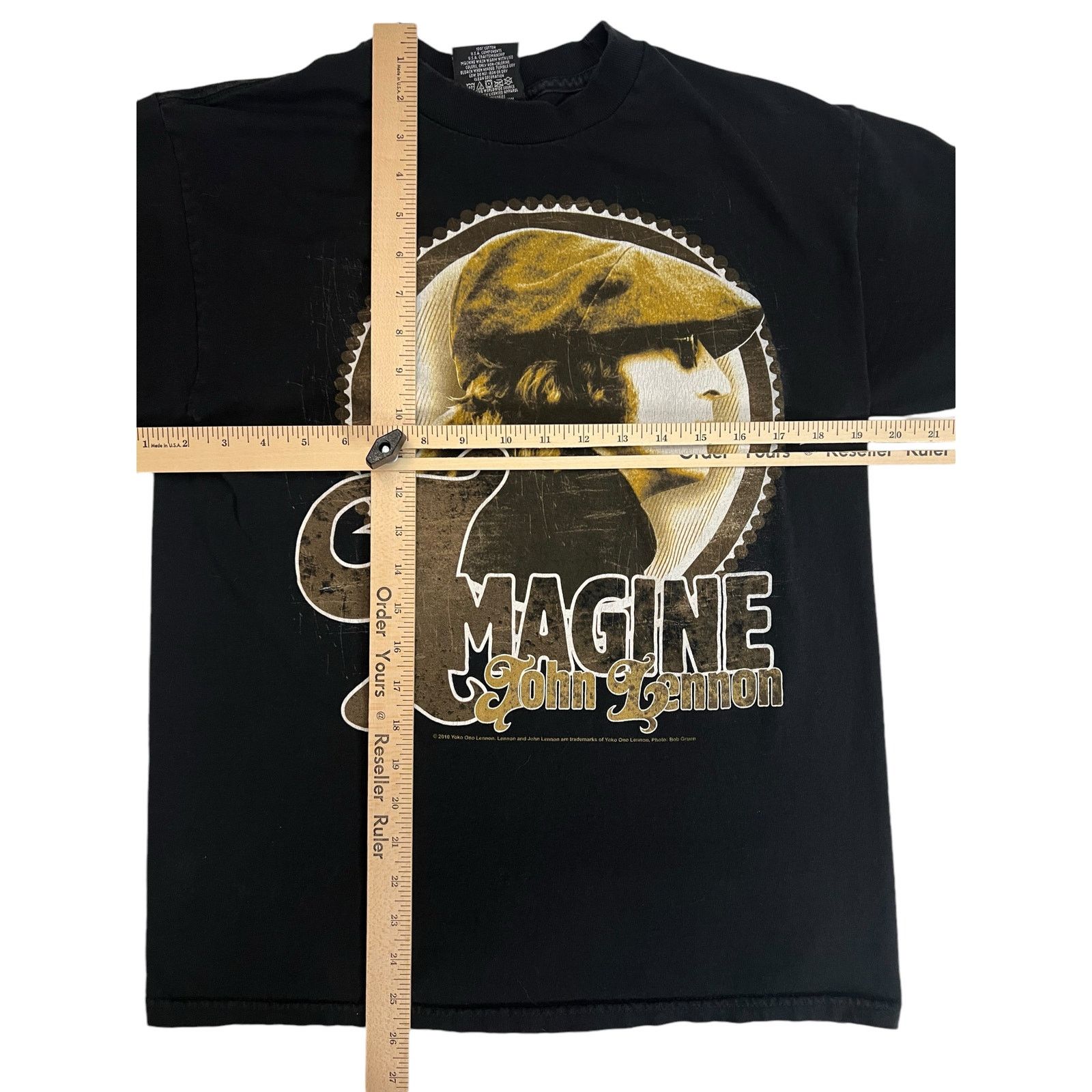 Zion Rootswear John Lennon Imagine T-Shirt Zion Medium 2010 Beatles Tee Size M / US 6-8 / IT 42-44 - 13 Thumbnail