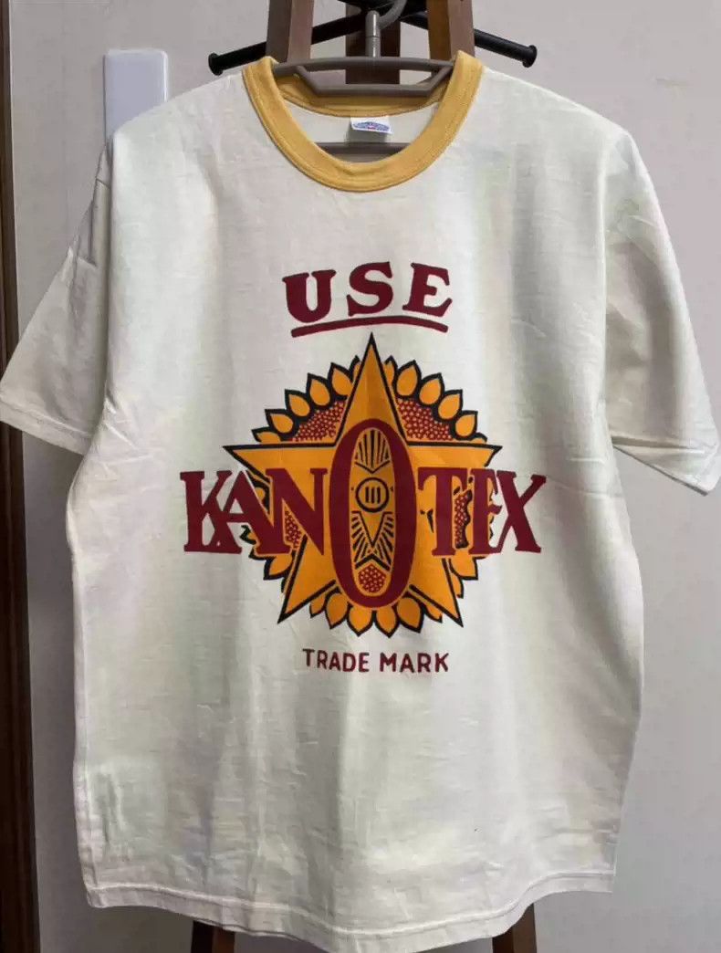 image of Freewheelers Classic Oil And Gas Theme T-Shirt in White, Men's (Size Medium)