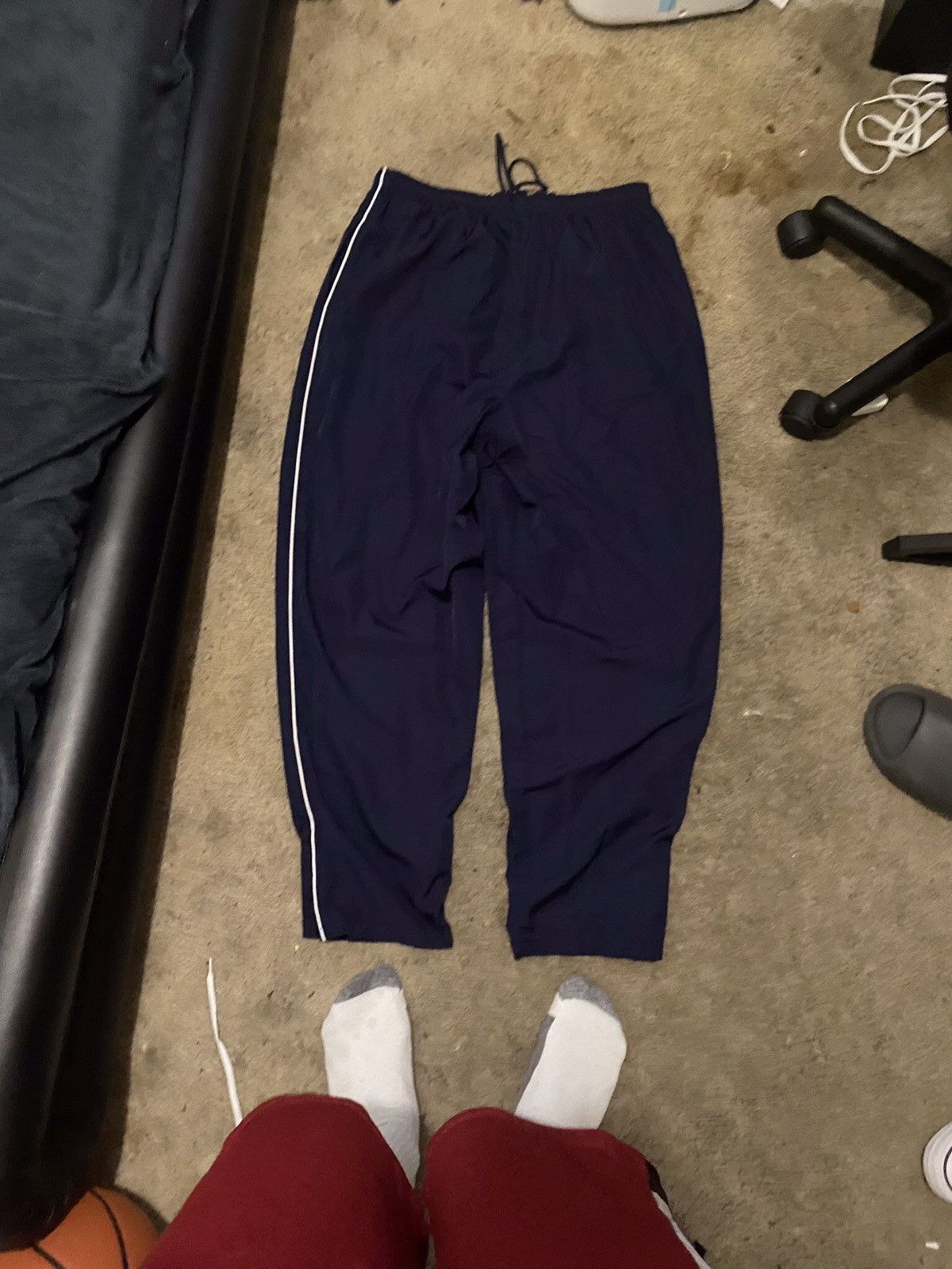 Other Navy blue Vintage track pants Size US 32 / EU 48 - 2 Thumbnail