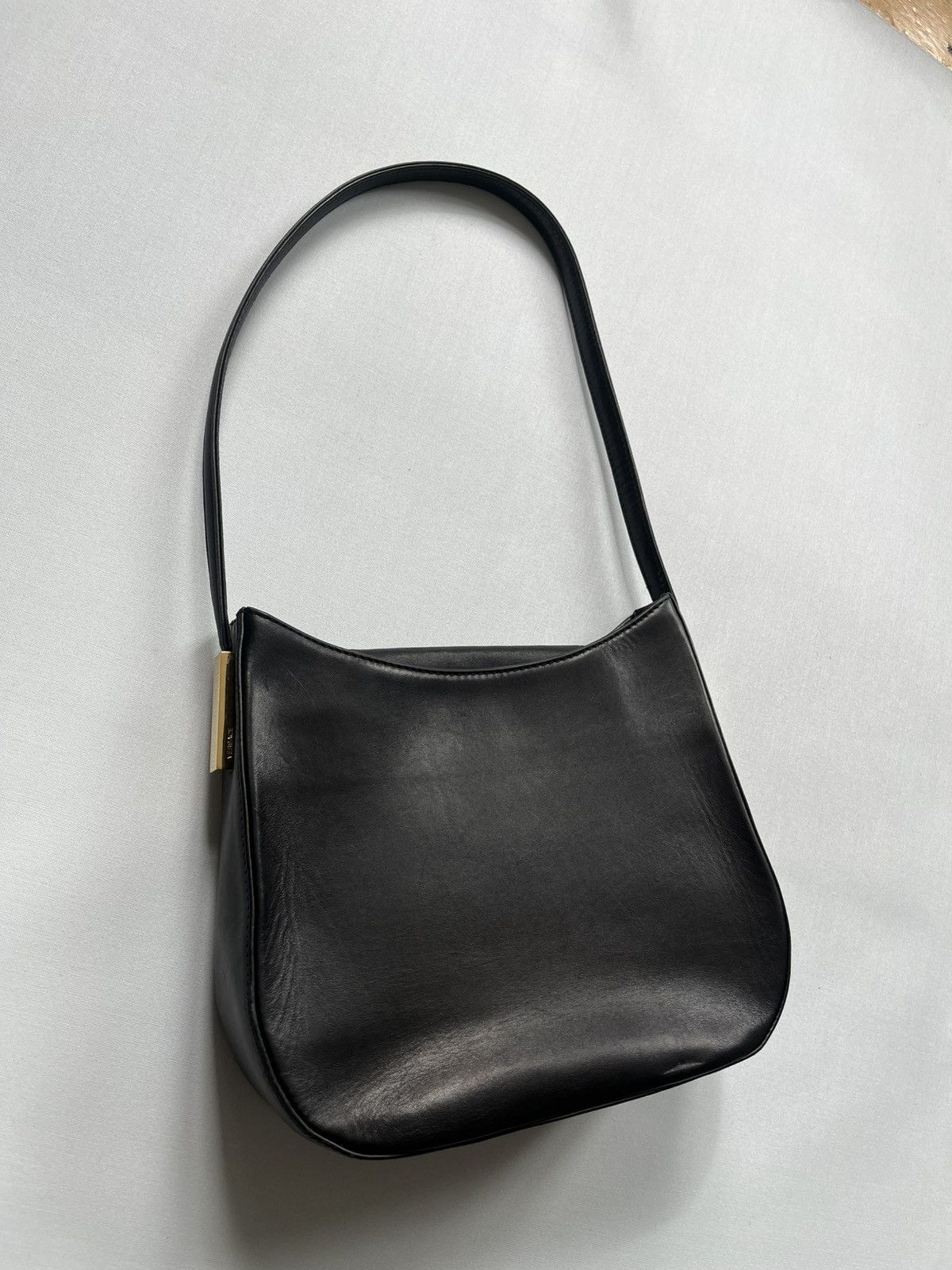 Versace Vintage Gianni Versace Couture Medusa Hobo Bag Black Leather Size ONE SIZE - 12 Thumbnail