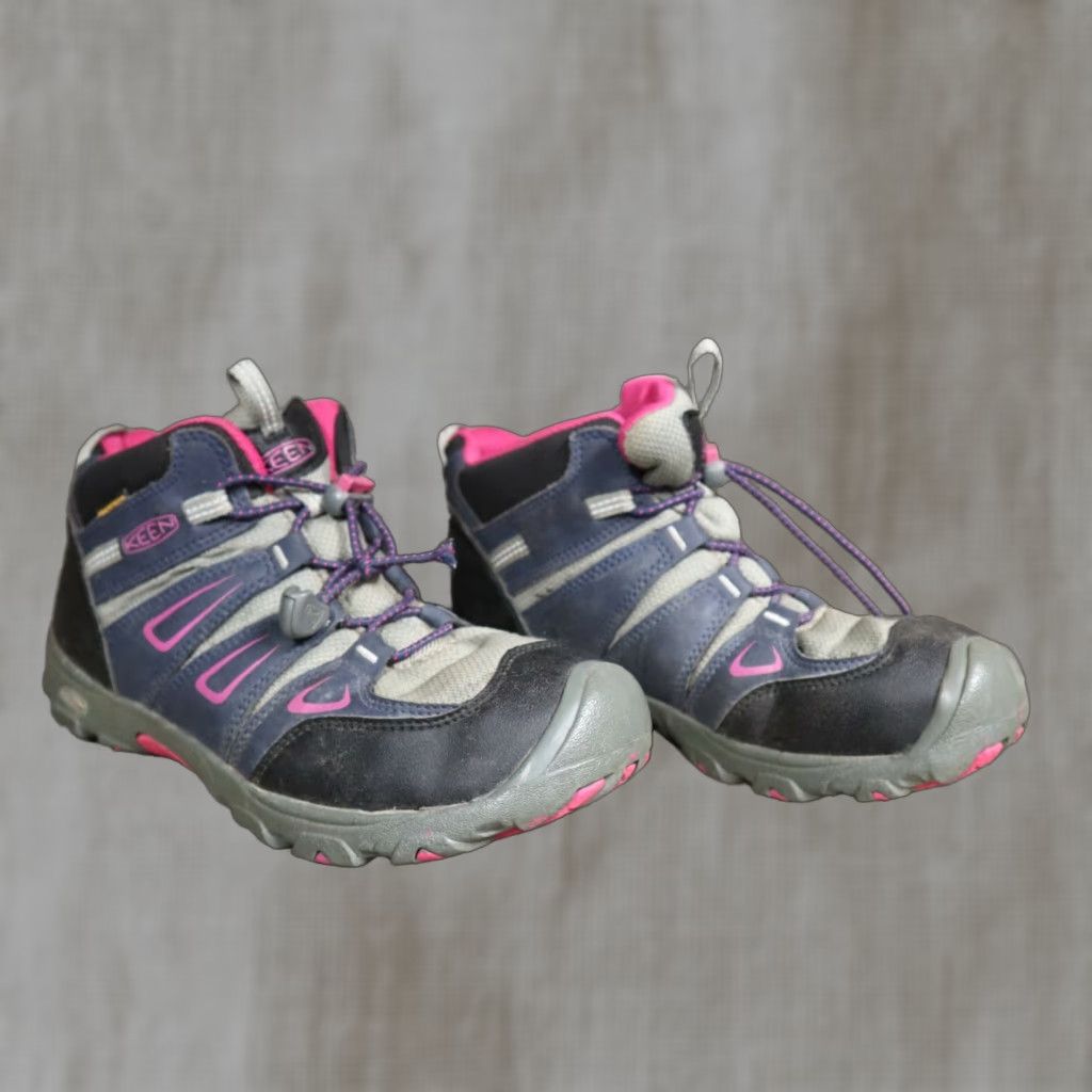 KEEN Keen hiking boots Women Blue Color 4 Oakridge Mid WP Bootie Rubber Upper 4 US Size 4 Women Style Colorful Size US 4 / IT 34 - 1 Thumbnail