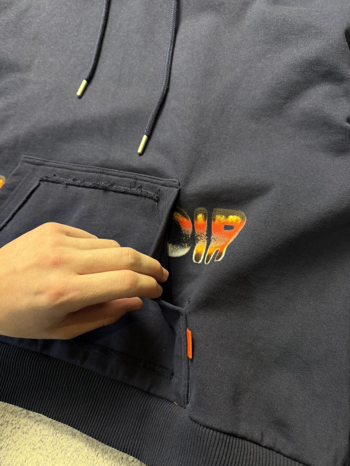 M+Rc Noir M+RC Noir Big Logo Blue Oversize Hoodie Y2K Size US M / EU 48-50 / 2 - 8 Thumbnail