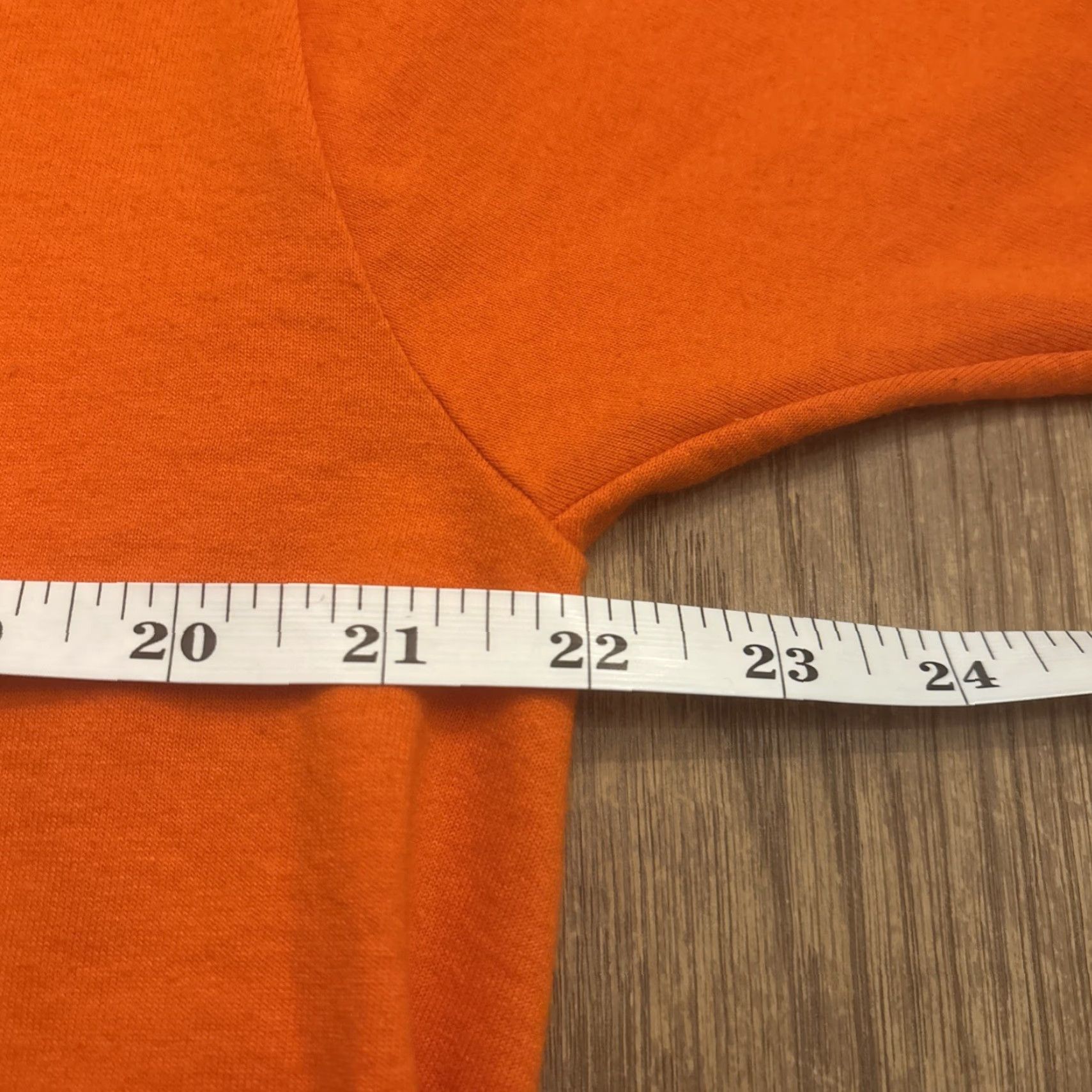 Fruit Of The Loom VINTAGE Danville High School Ironmen T Shirt XL Orange Men Size EUC Size US XL / EU 56 / 4 - 7 Thumbnail