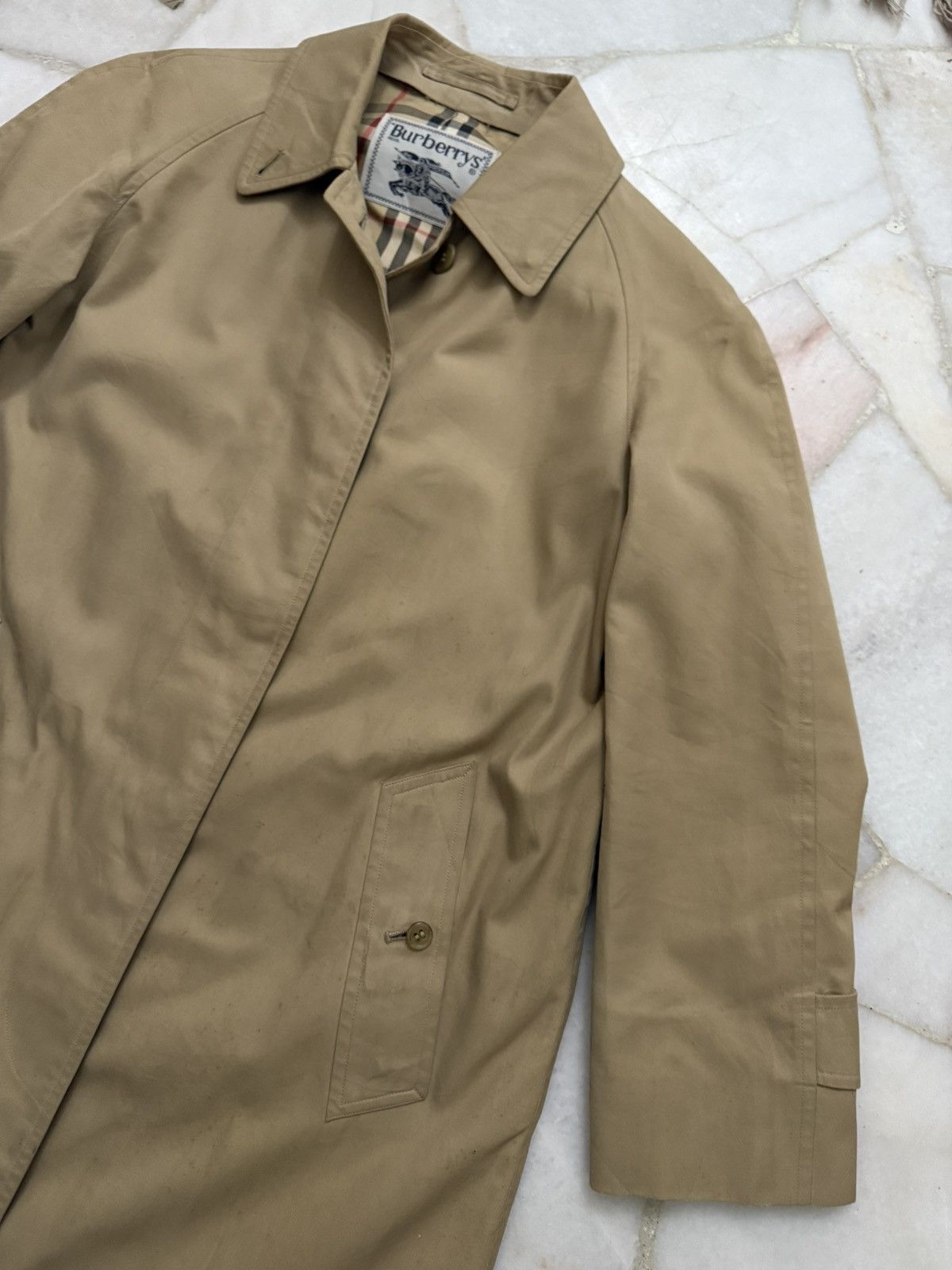 Burberry Vintage Burberry Nova Check Trench Coat Size US S / EU 44-46 / 1 - 5 Thumbnail