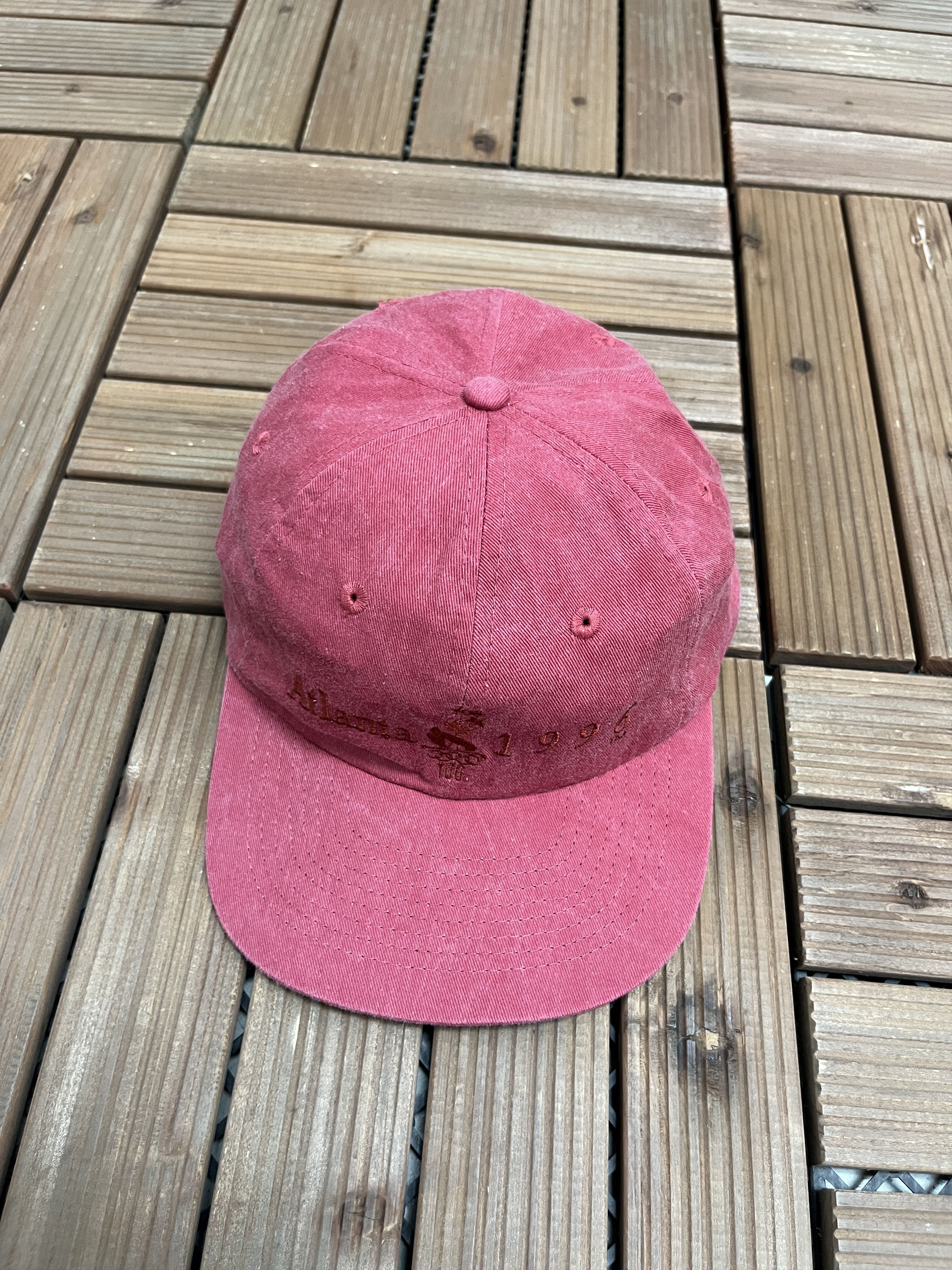 Vintage Atlanta 1996 Olympics Vintage Red Snap Back Hat Size ONE SIZE - 1 Thumbnail