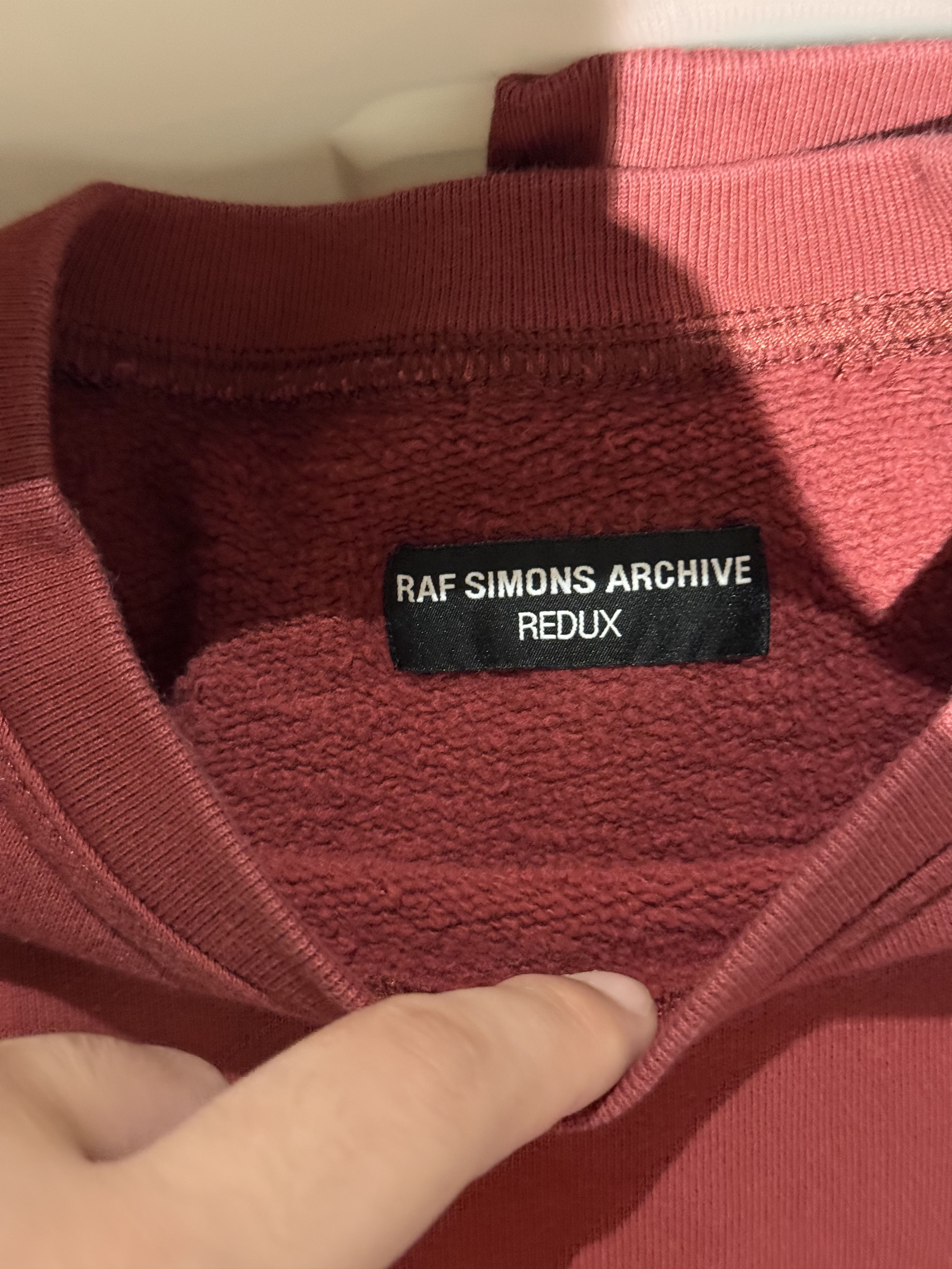 Raf Simons 💚 Raf Simons Redux Virginia Creeper Red/Black Tee Size US L / EU 52-54 / 3 - 8 Thumbnail