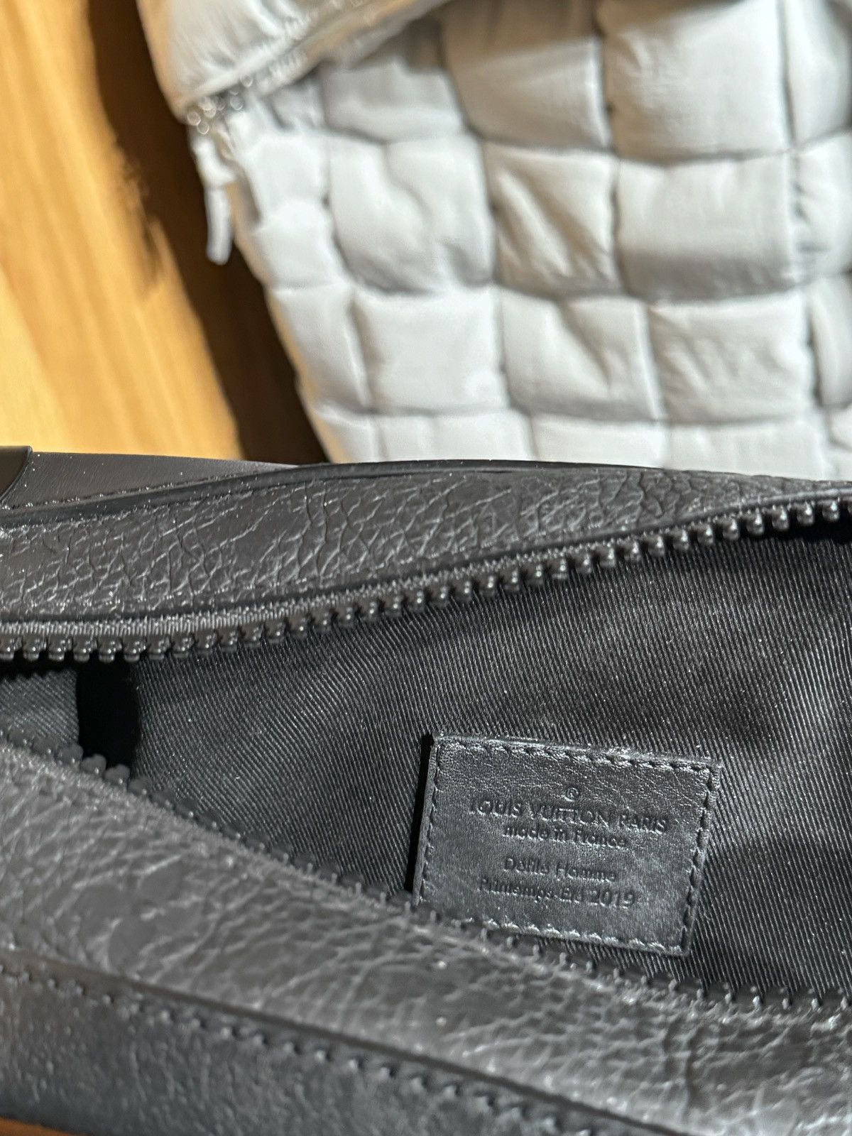 Louis Vuitton SS19 TAURILLON LEATHER MONOGRAM SOFT TRUNK MATTE BLACK Size ONE SIZE - 7 Thumbnail