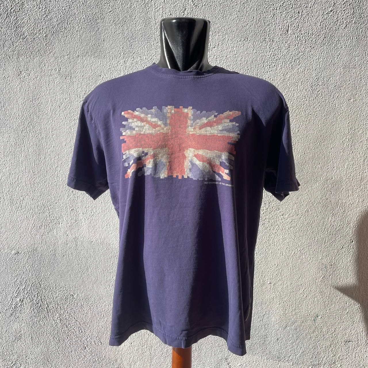 Ben Sherman BEN SHERMAN UNITED KINGDOM FLAG VINTAGE NICE FADE Size US XL / EU 56 / 4 - 1 Thumbnail