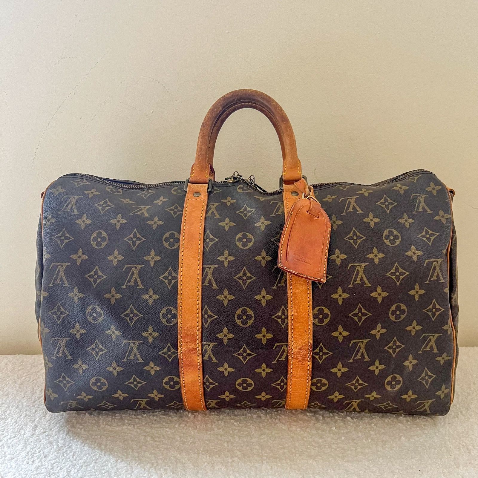 Louis Vuitton Louis Vuitton Keepall 45 Monogram Duffel Bag VI872 Size ONE SIZE - 1 Thumbnail