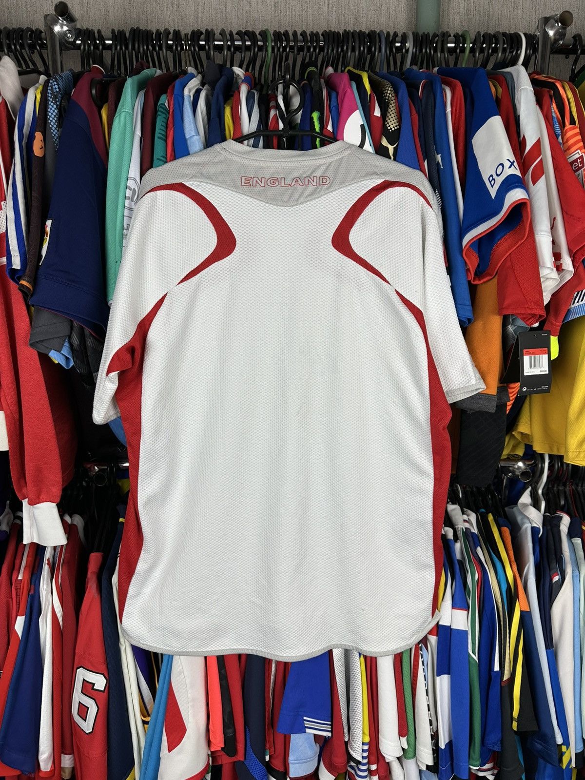Umbro England 2005 2007 Soccer Football Shirt Jersey Umbro Size US XL / EU 56 / 4 - 13 Thumbnail