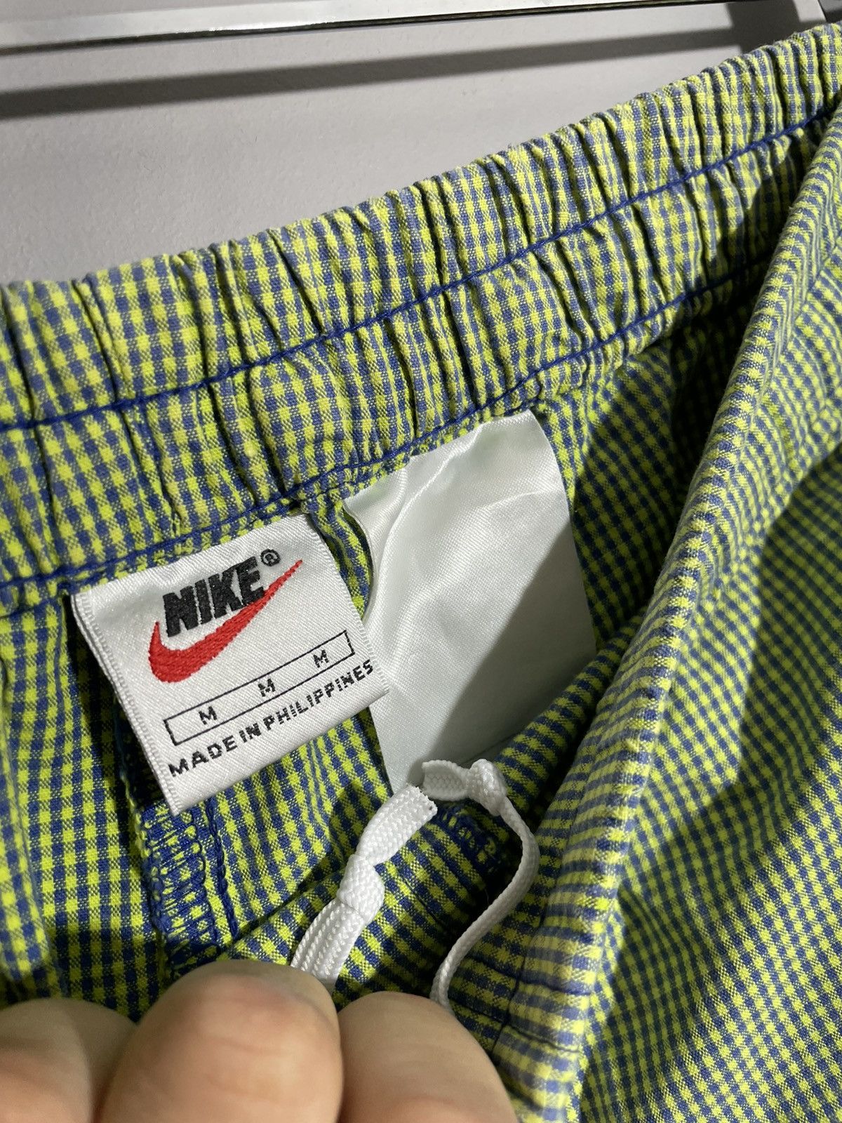Nike Vintage 90s Nike Challenge Court Green shorts size M Size US 32 / EU 48 - 6 Thumbnail