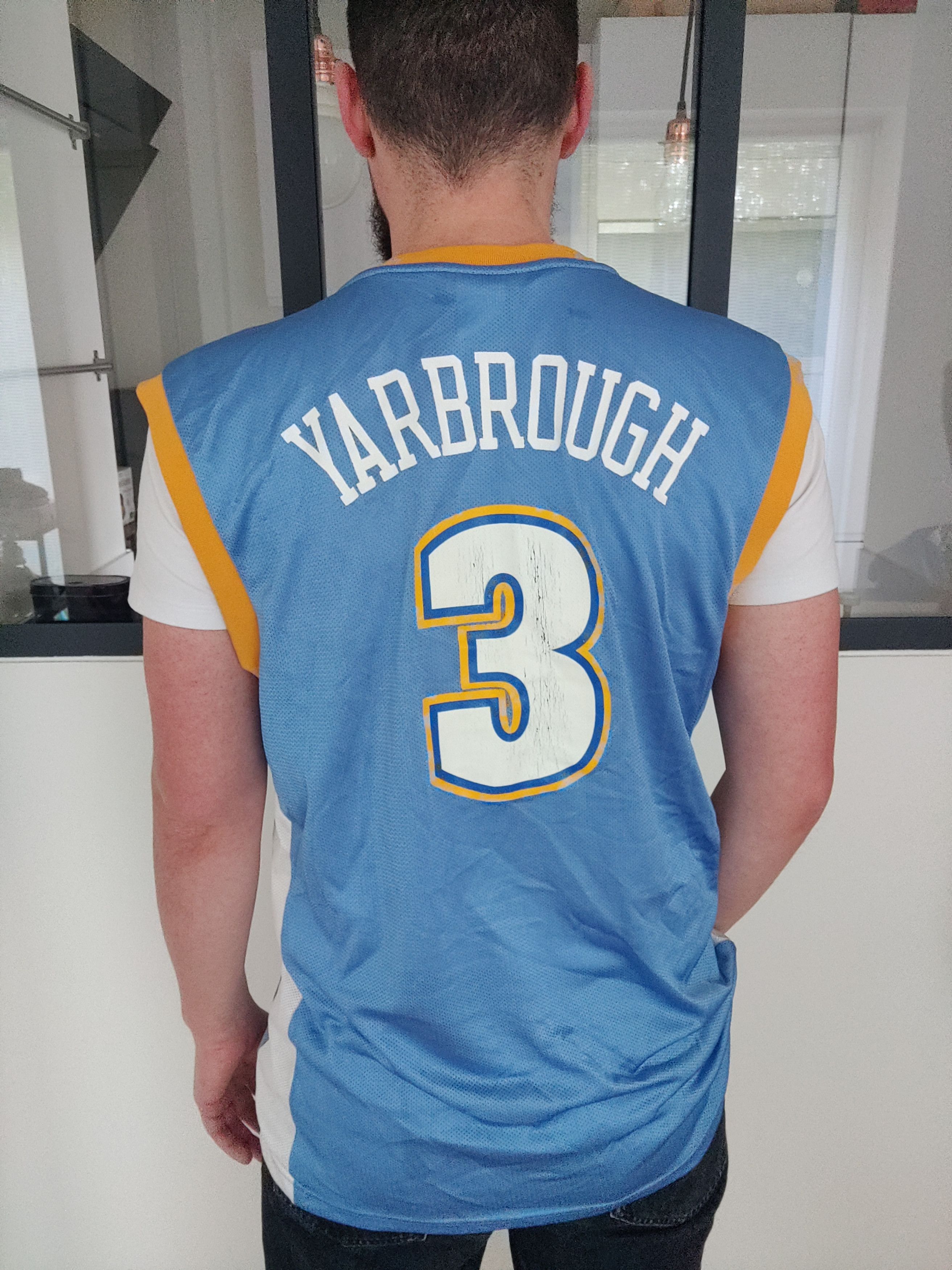 Reebok Reebok NBA Denver Nuggets Yarbrough #3 Jersey 2002-03 M Size US M / EU 48-50 / 2 - 3 Thumbnail