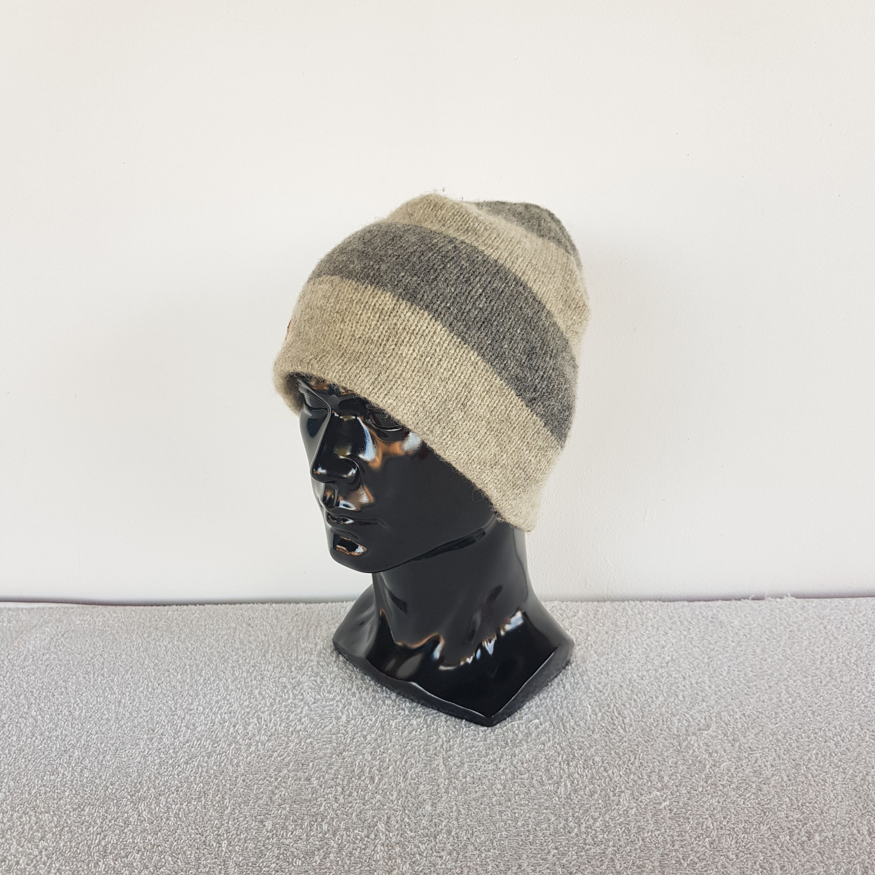 Silas Vintage Silas Beanie Fair Isle Ribbed Knit Snow Caps Hats Size ONE SIZE - 1 Thumbnail