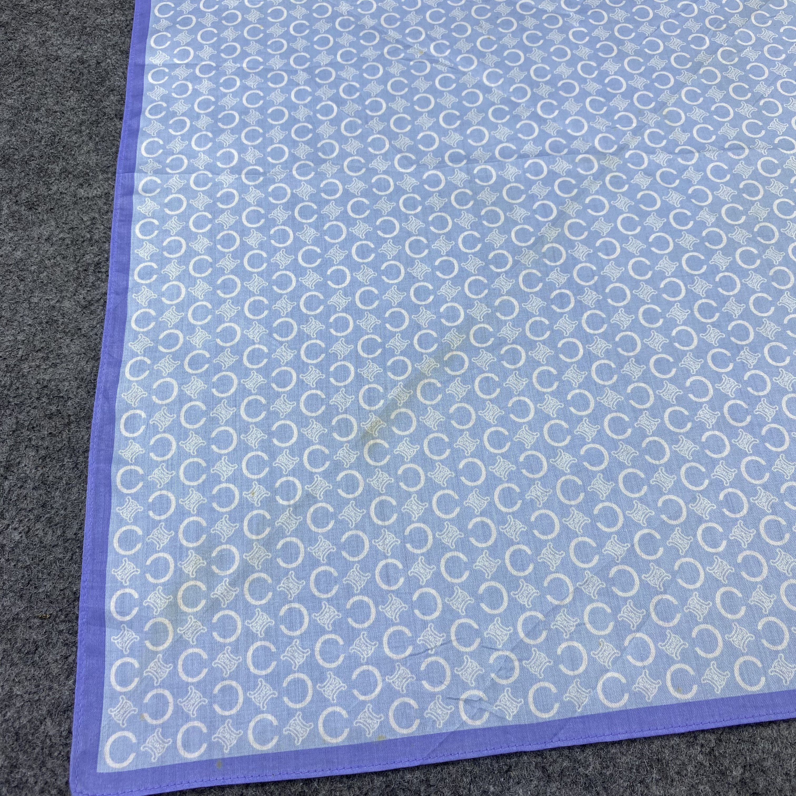 Celine Celine Handkerchief / Bandana / Neckerchief / Headscarf-B951 Size ONE SIZE - 8 Thumbnail