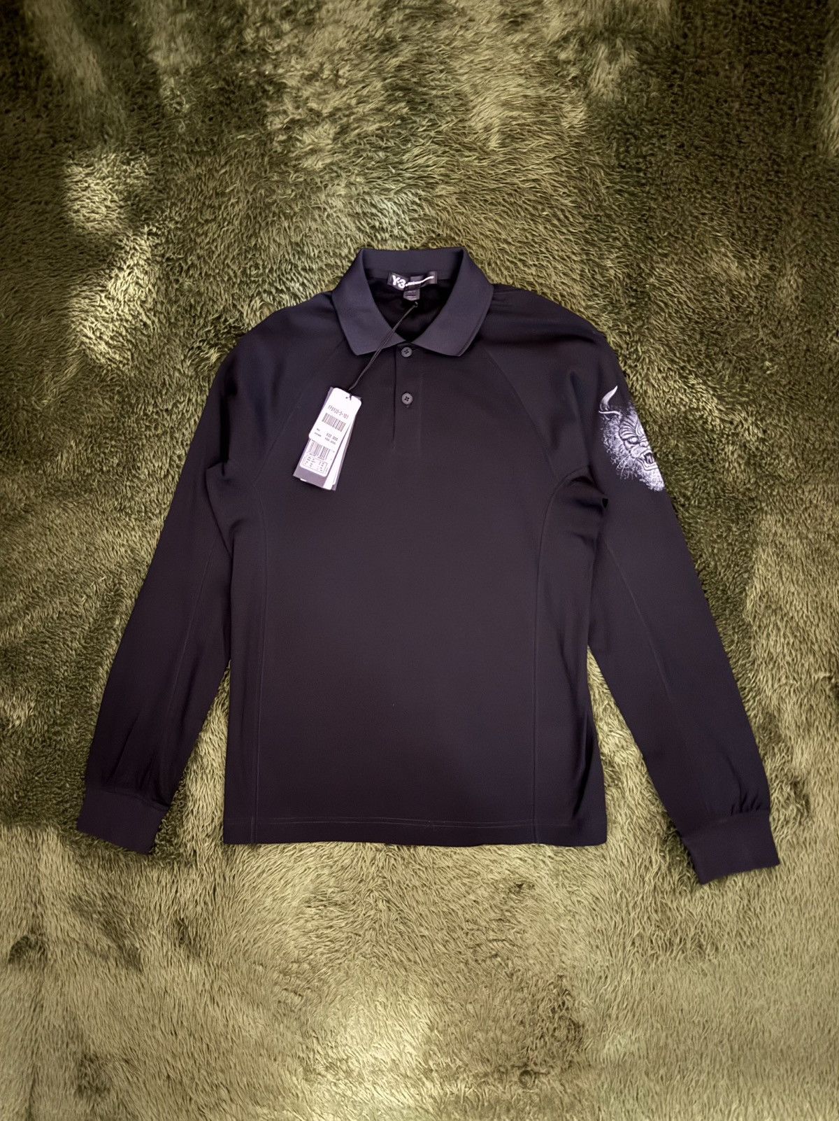 Y-3 Y-3 Yohji Yamamoto New Zealand All Blacks Long Sleeve Polo Size US XS / EU 42 / 0 - 1 Thumbnail