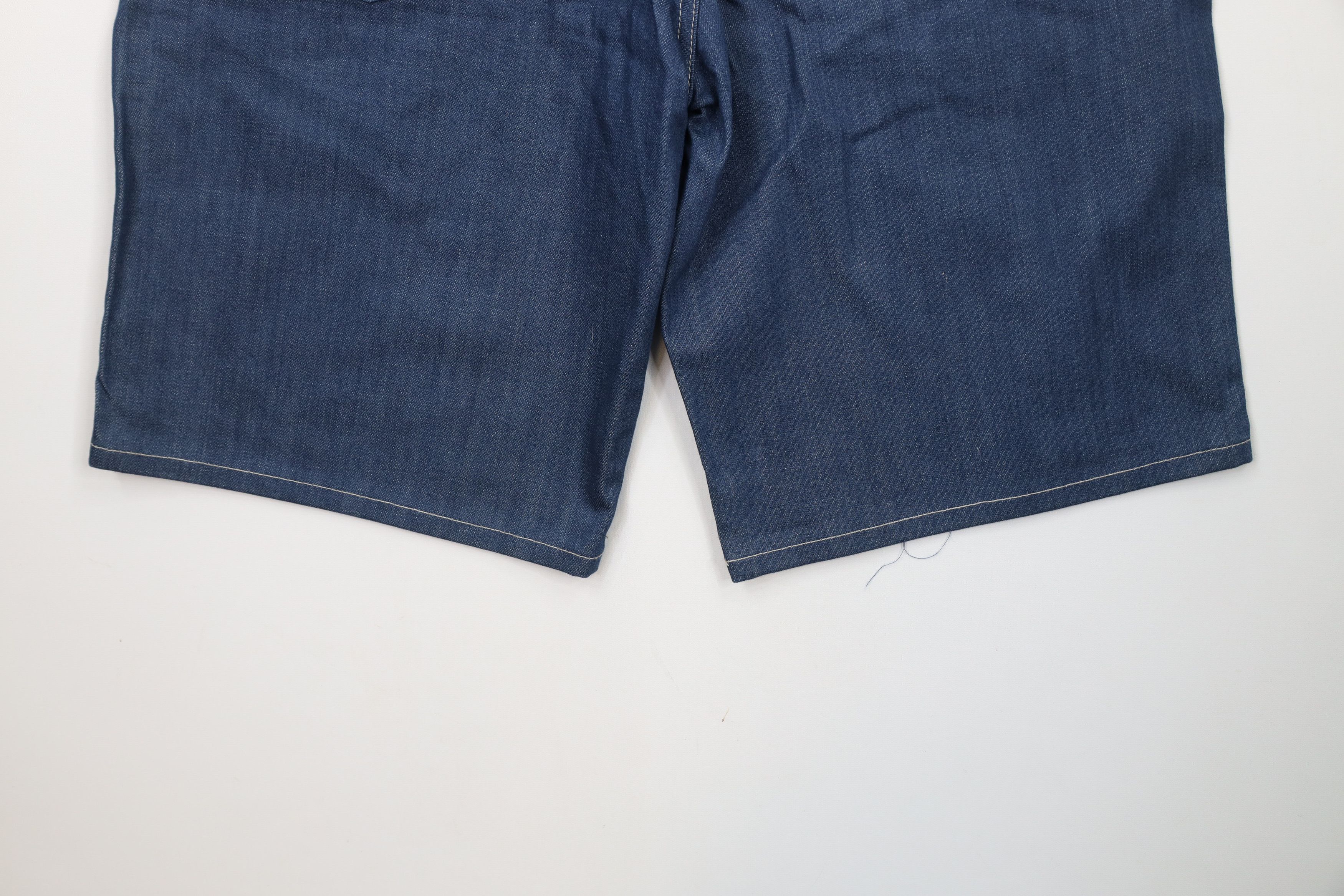 Marithe + Francois Girbaud × Vintage Deadstock Vintage 90s Marithe Francois Girbaud Jean Shorts Size US 33 - 14 Thumbnail