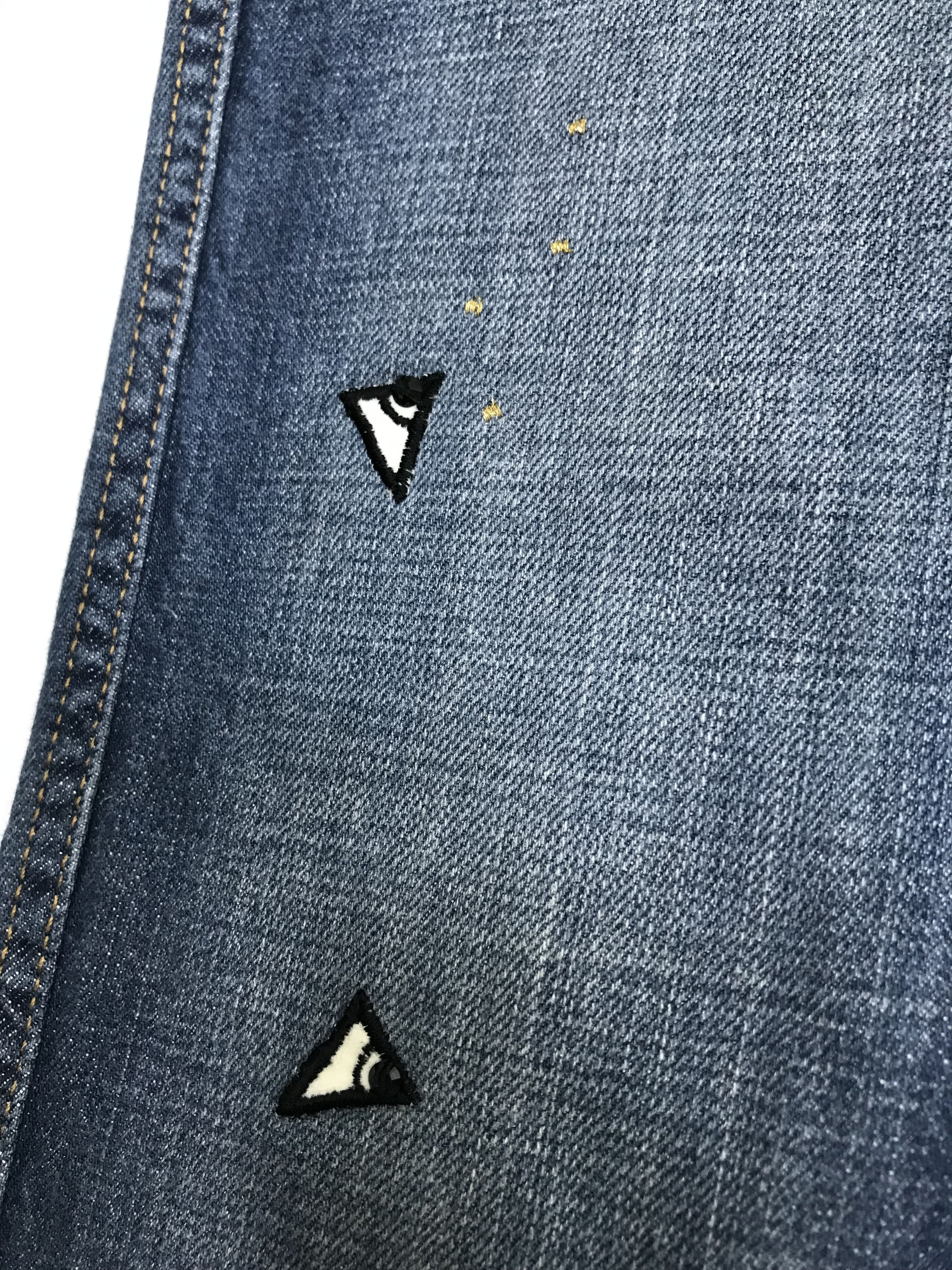 Tsumori Chisato Vintage Tsumori Chisato x Issey Miyake Embroidered Jeans Size 29" - 12 Thumbnail