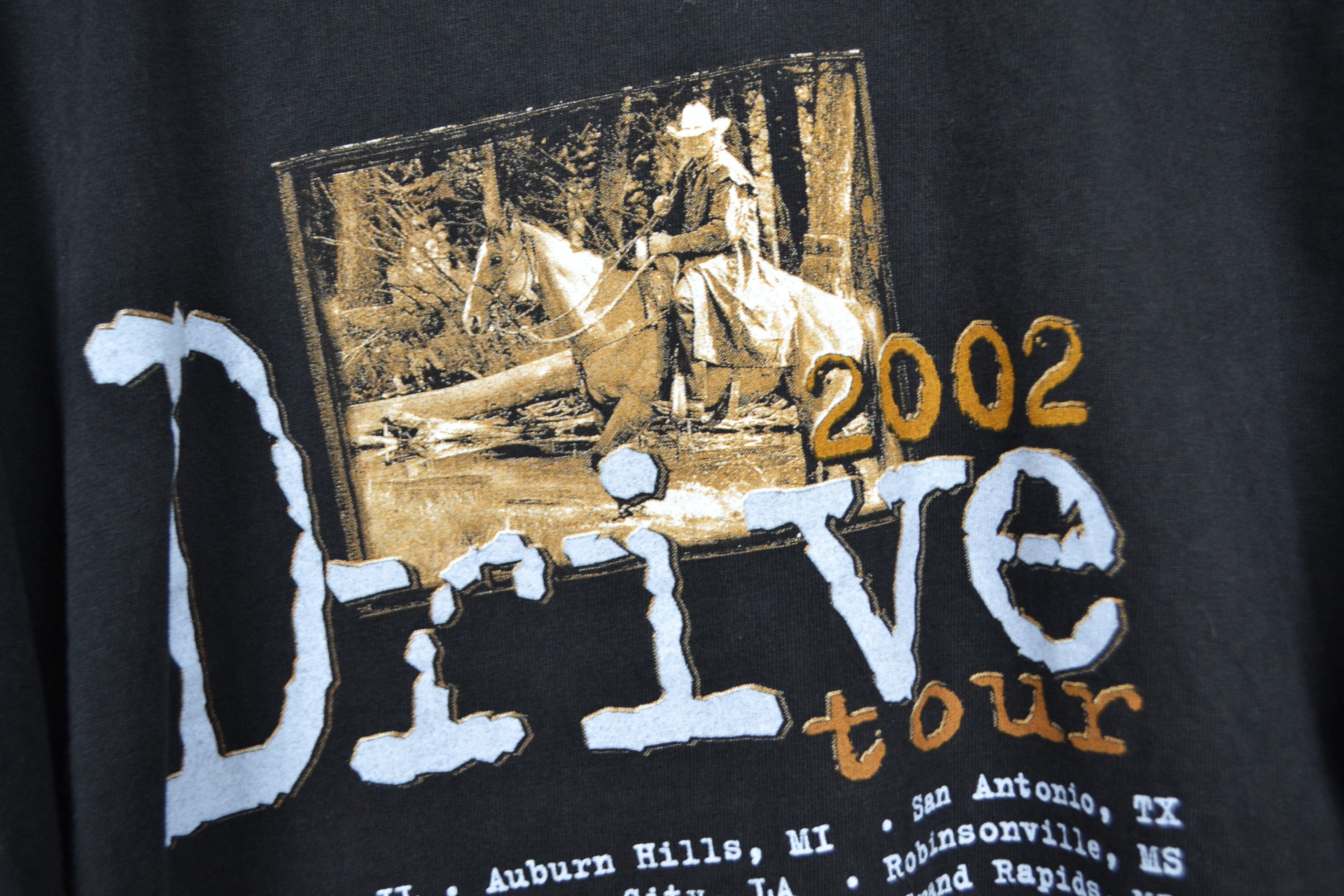 Band Tees Vintage 2002 Alan Jackson Drive Tour T-Shirt XL Size US XL / EU 56 / 4 - 7 Thumbnail