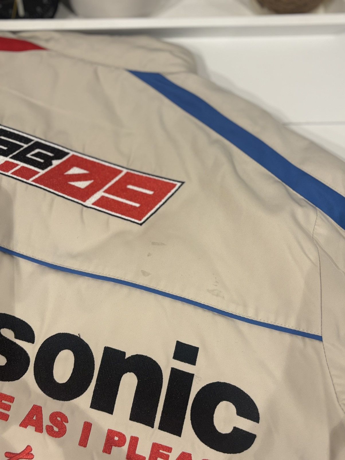 Palace Palace Faster Jacket Small (Cream/White) Size US S / EU 44-46 / 1 - 11 Thumbnail